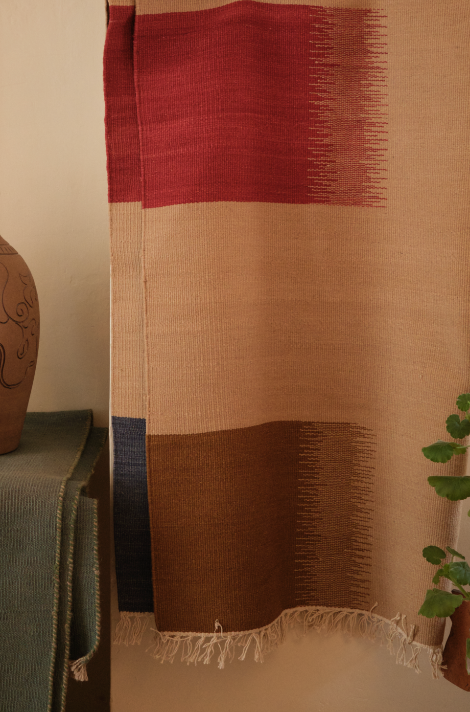 3 Colour Kilim Rug