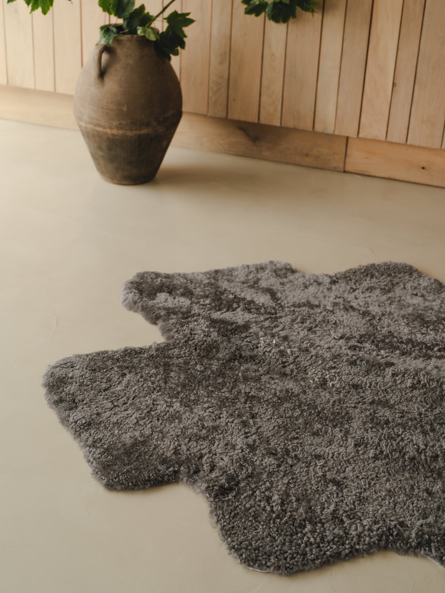 Quatro Shearling Rug | Mist