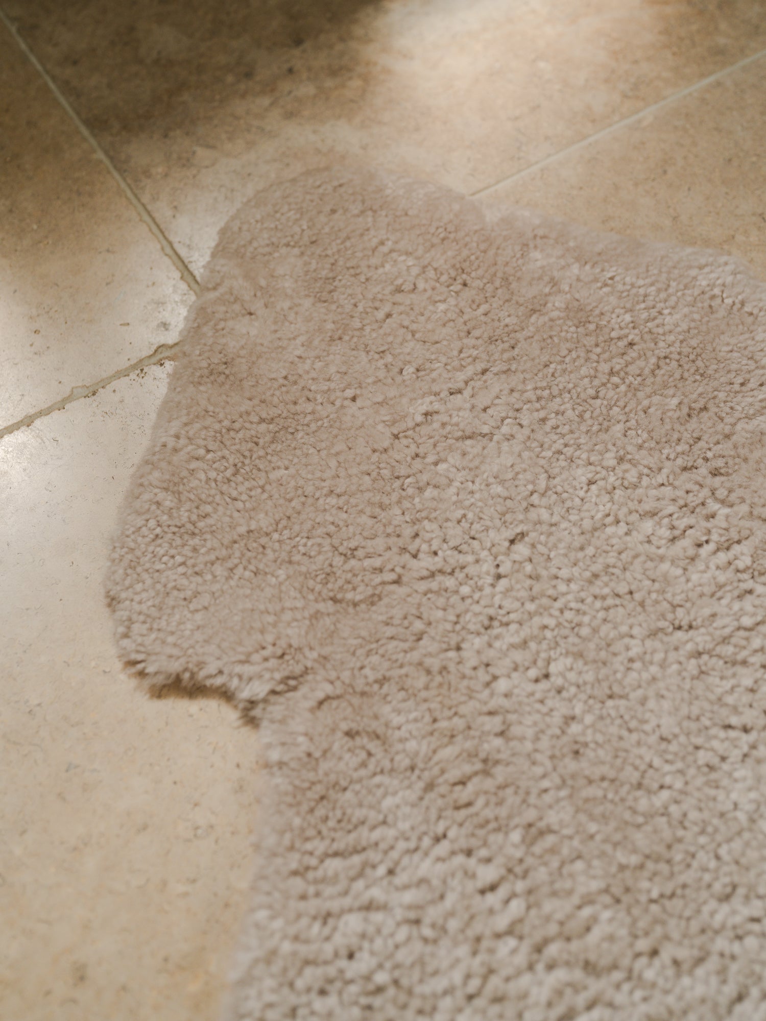 Shearling Rug - Cream