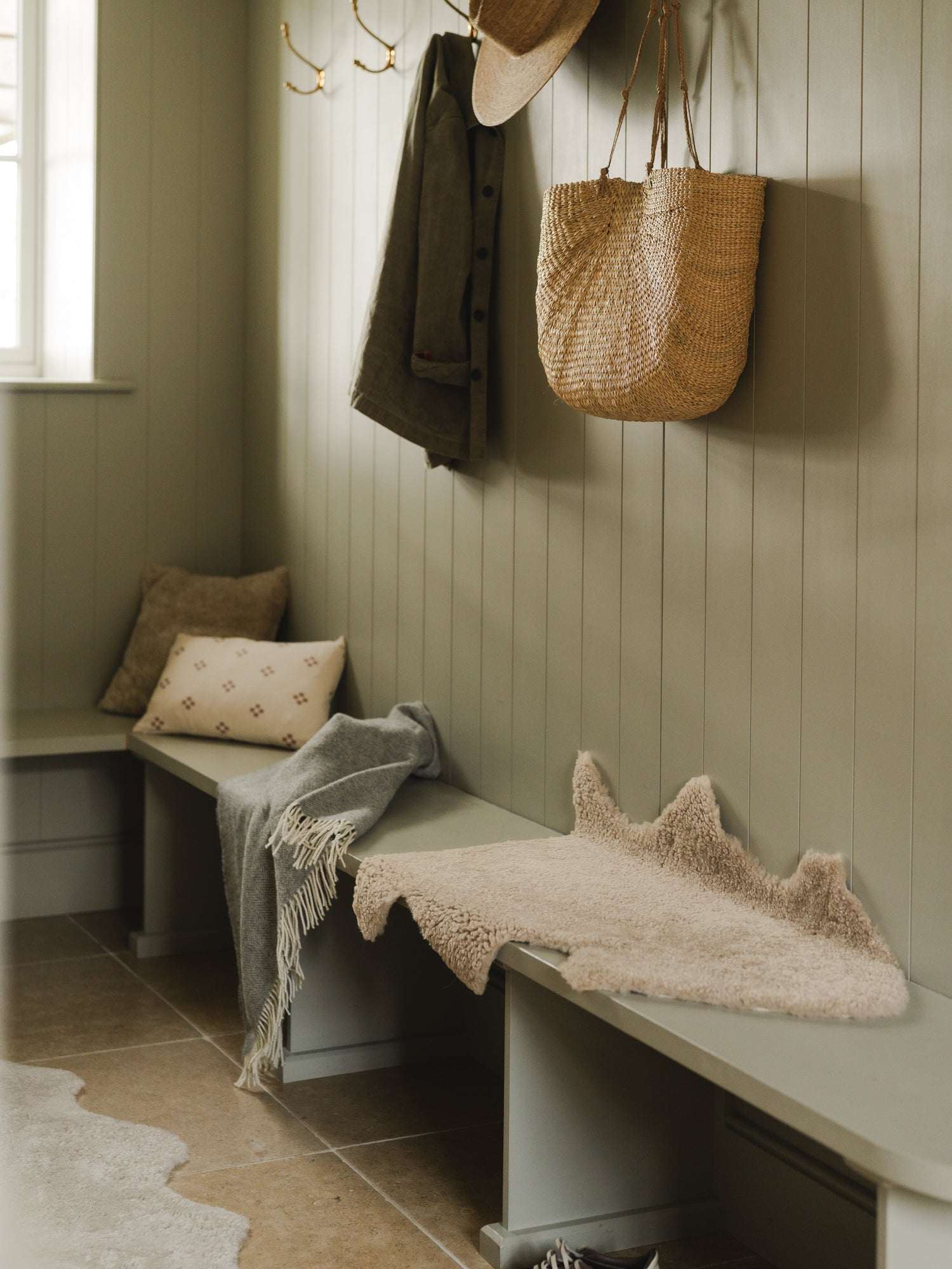 Shearling Rug - Cream