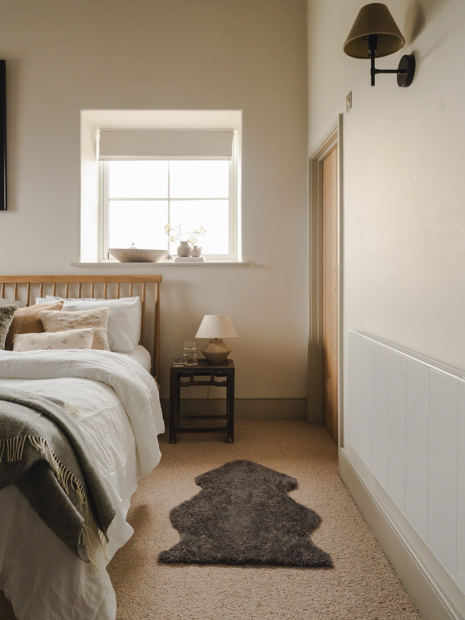 Shearling Rug - Mist