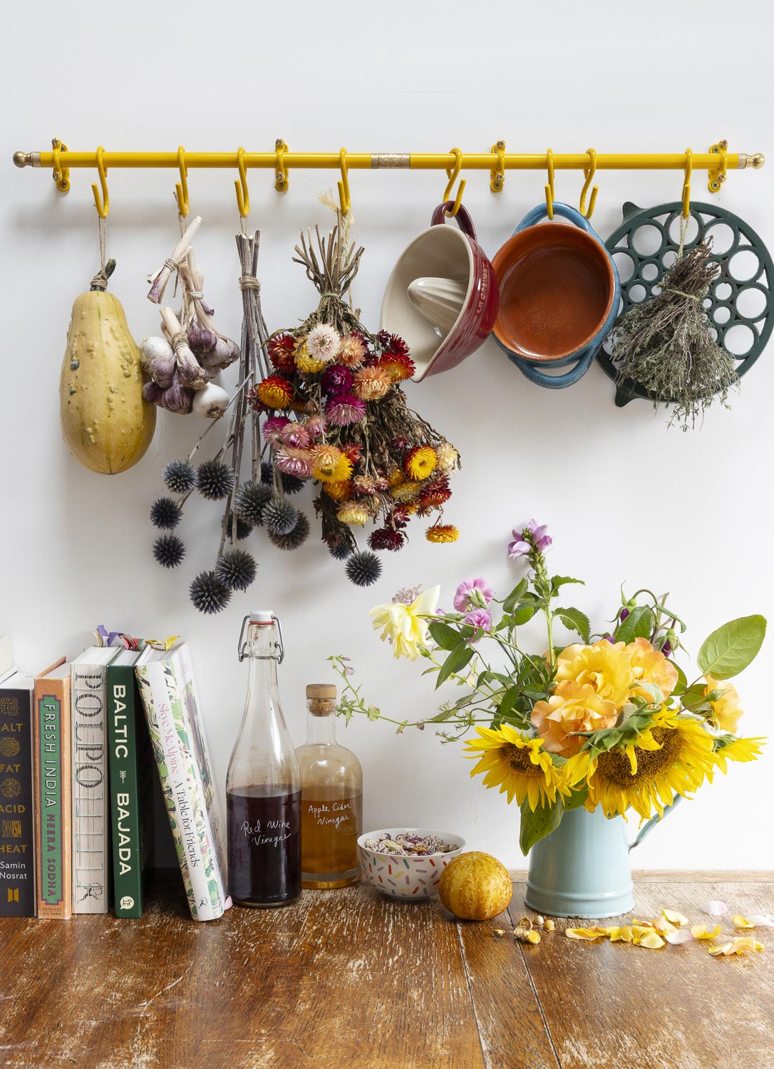 The 80cm Signal Yellow Hanging Rail