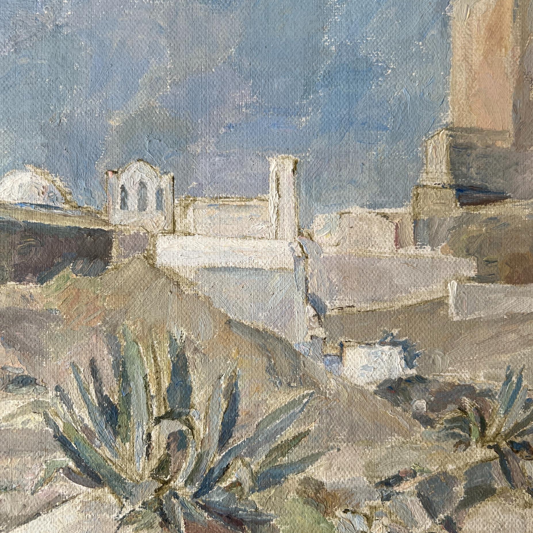 Naxos Oil Painting
