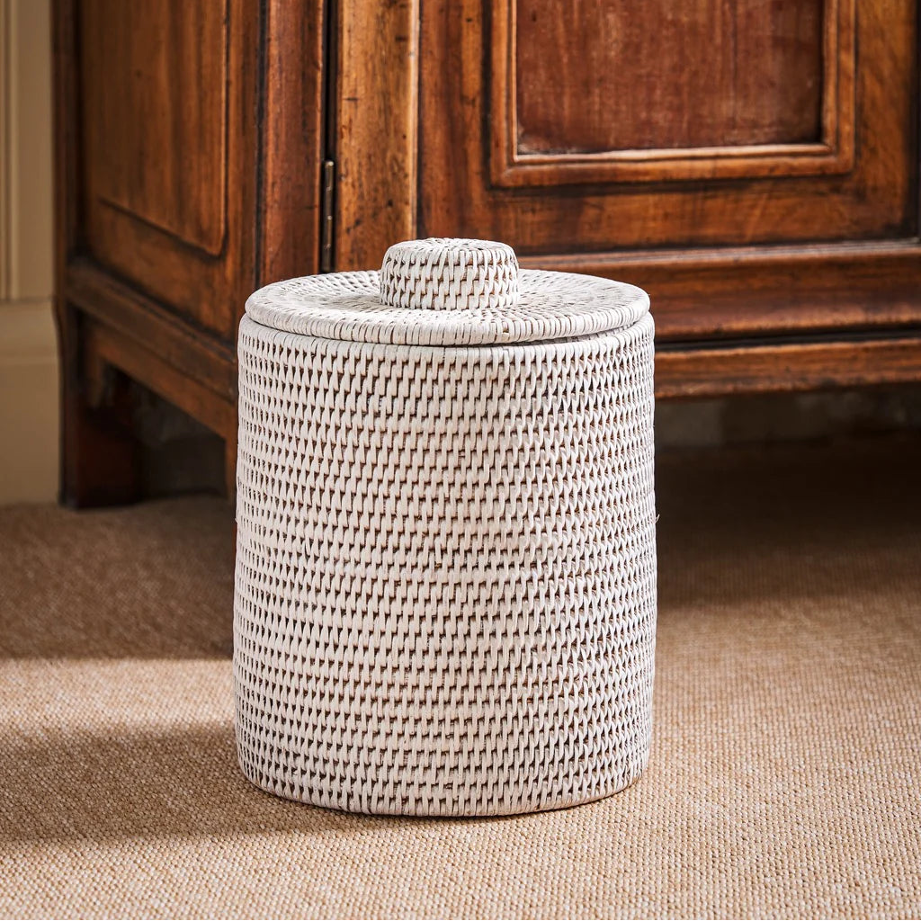 Strand Rattan Bathroom Bin