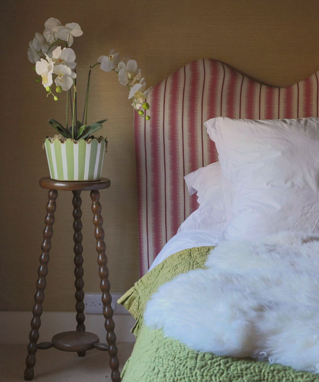 Squiggle Fabric | Rhubarb