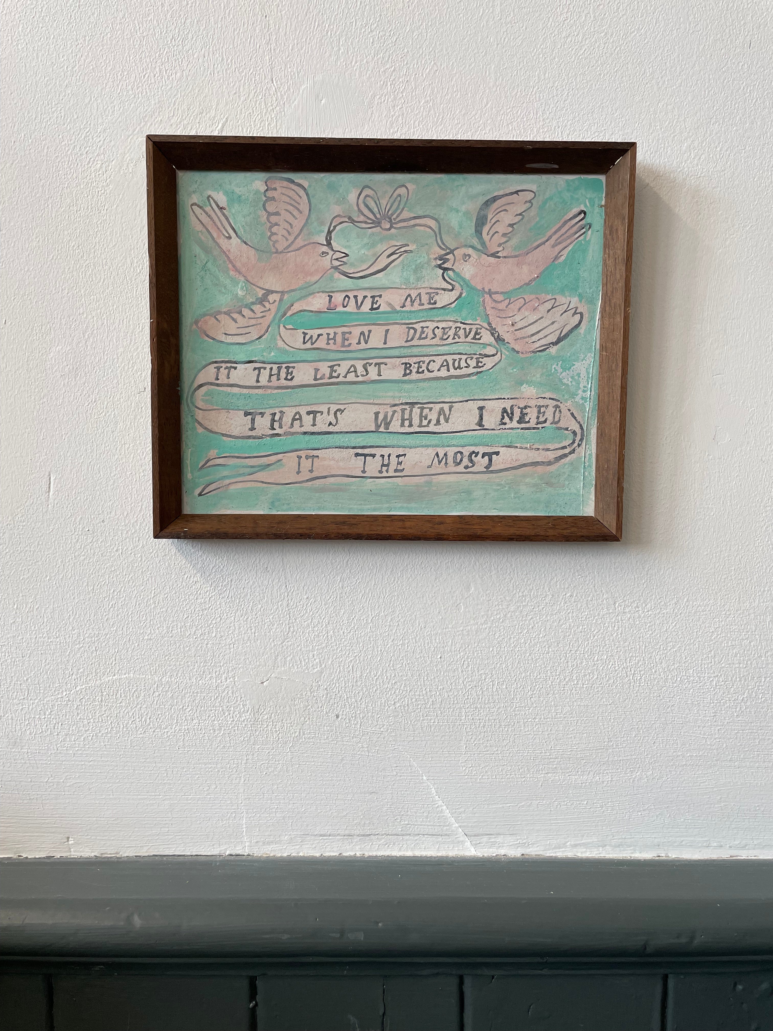 Swallows love me when