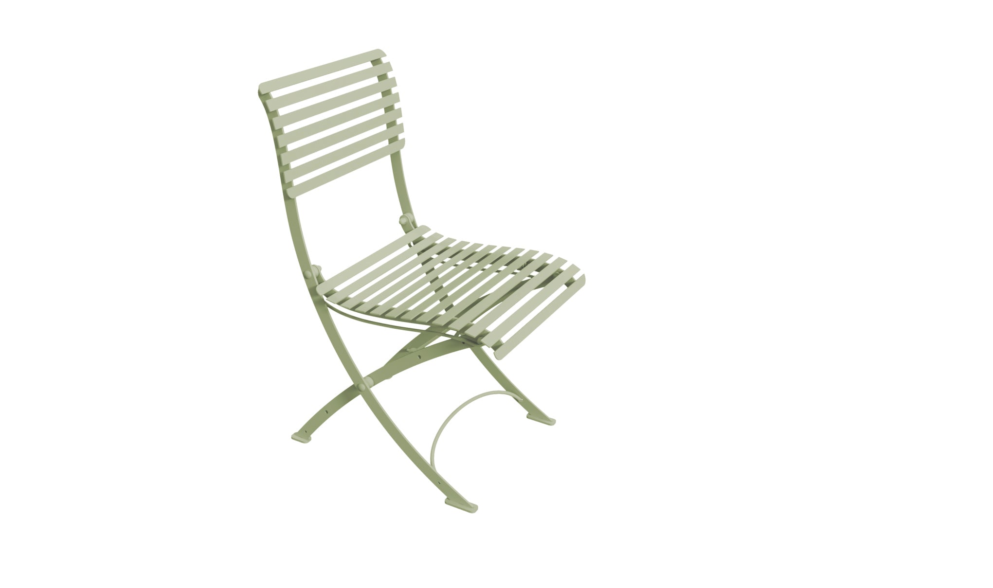 Darsham 1m Round Table & 4 Chairs Type B Lichen Green
