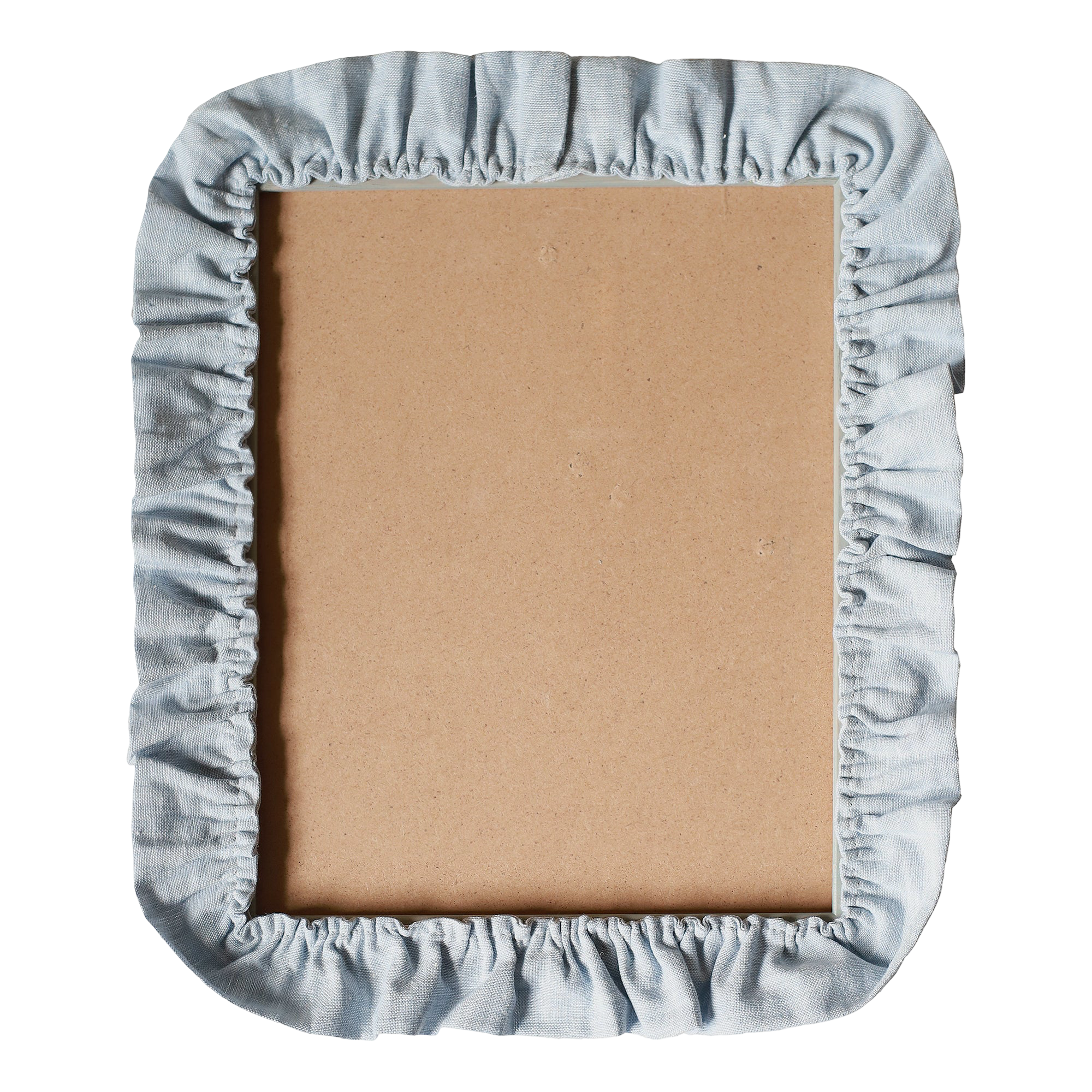 Sky Blue Ruffle Frame