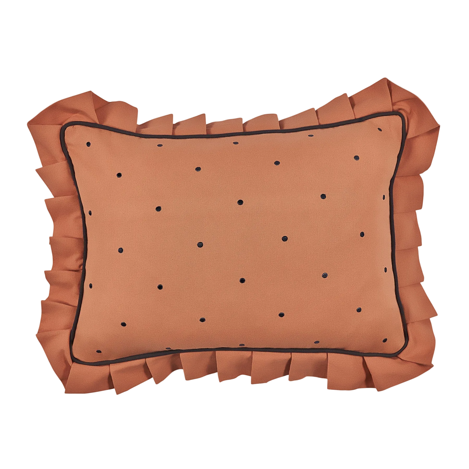 Dolce Dots Cushion, Biscotti