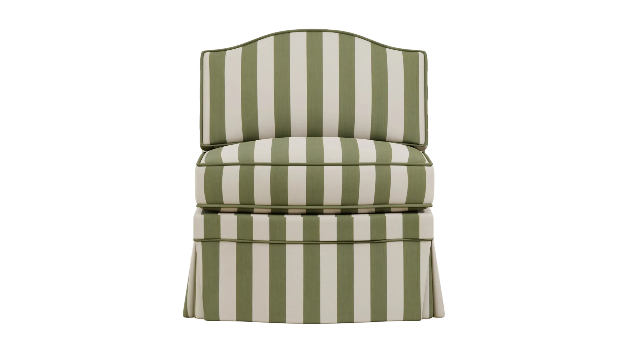 Felix Slipper Chair, Artichoke