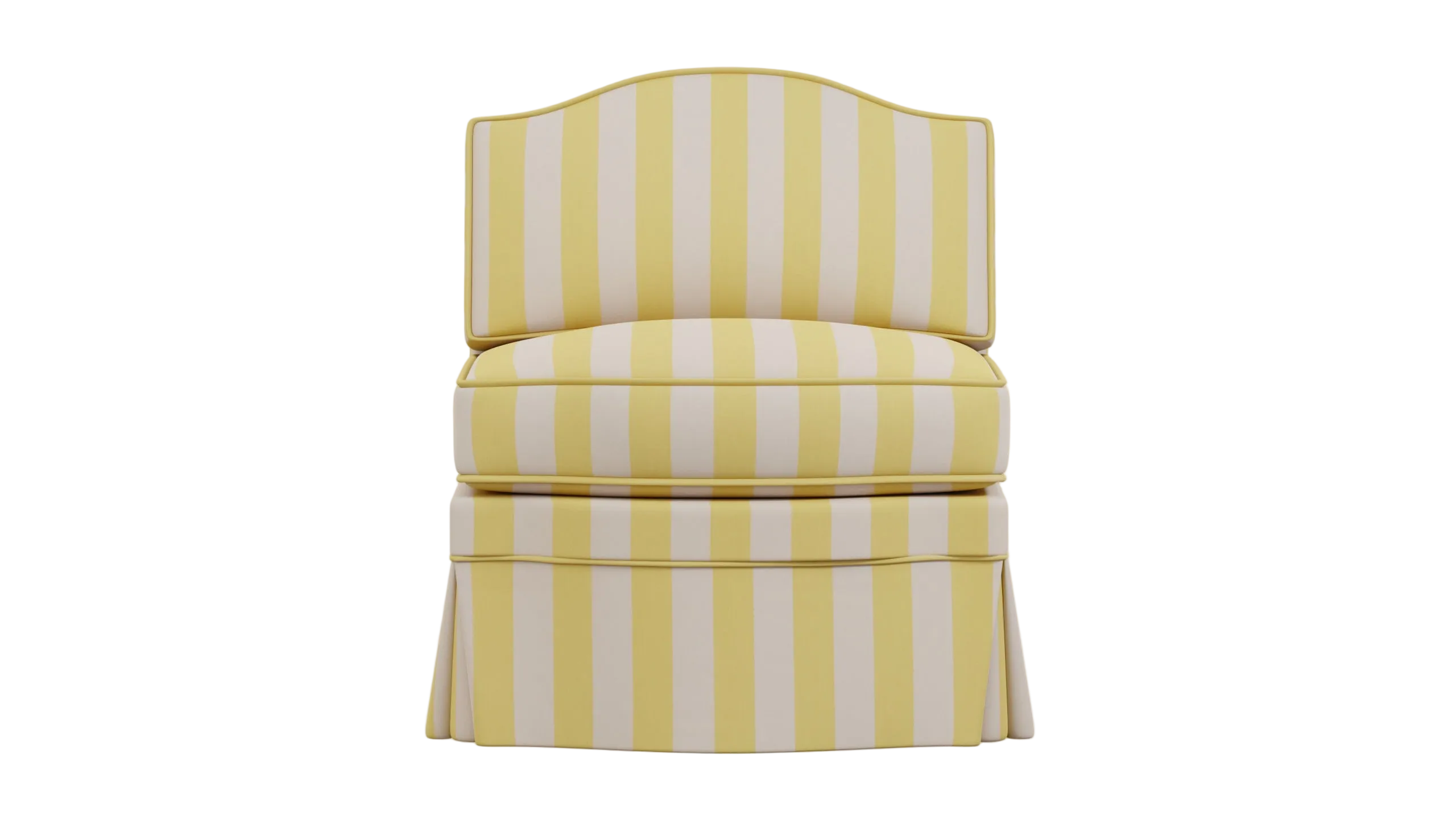 Felix Slipper Chair, Citron