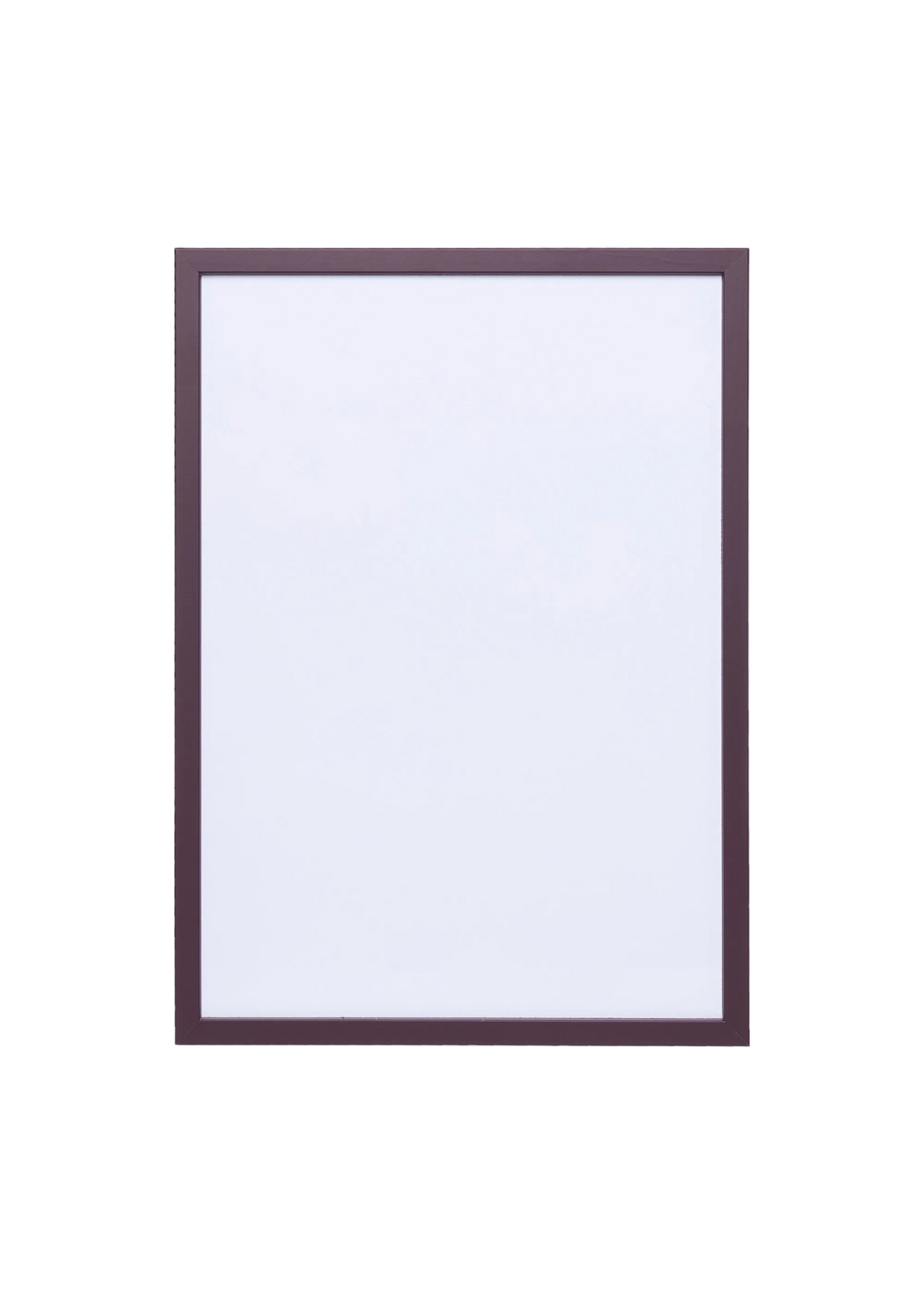 Burgundy Wood Picture Frame