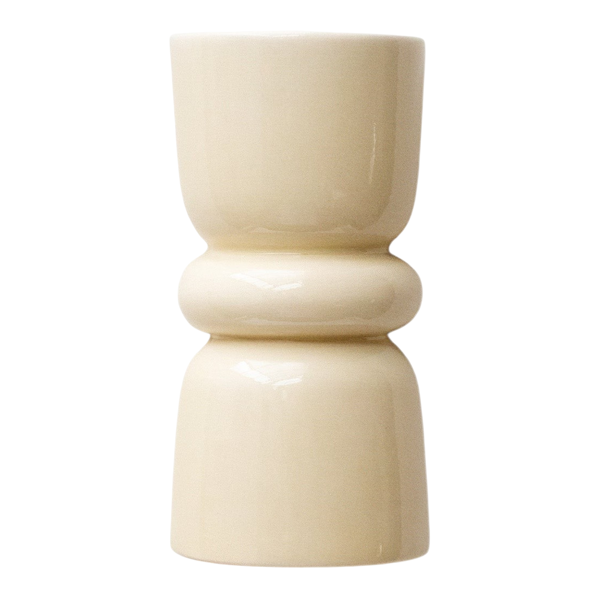 Redonda Up & Down Ceramic Wall Light, Butter Yellow