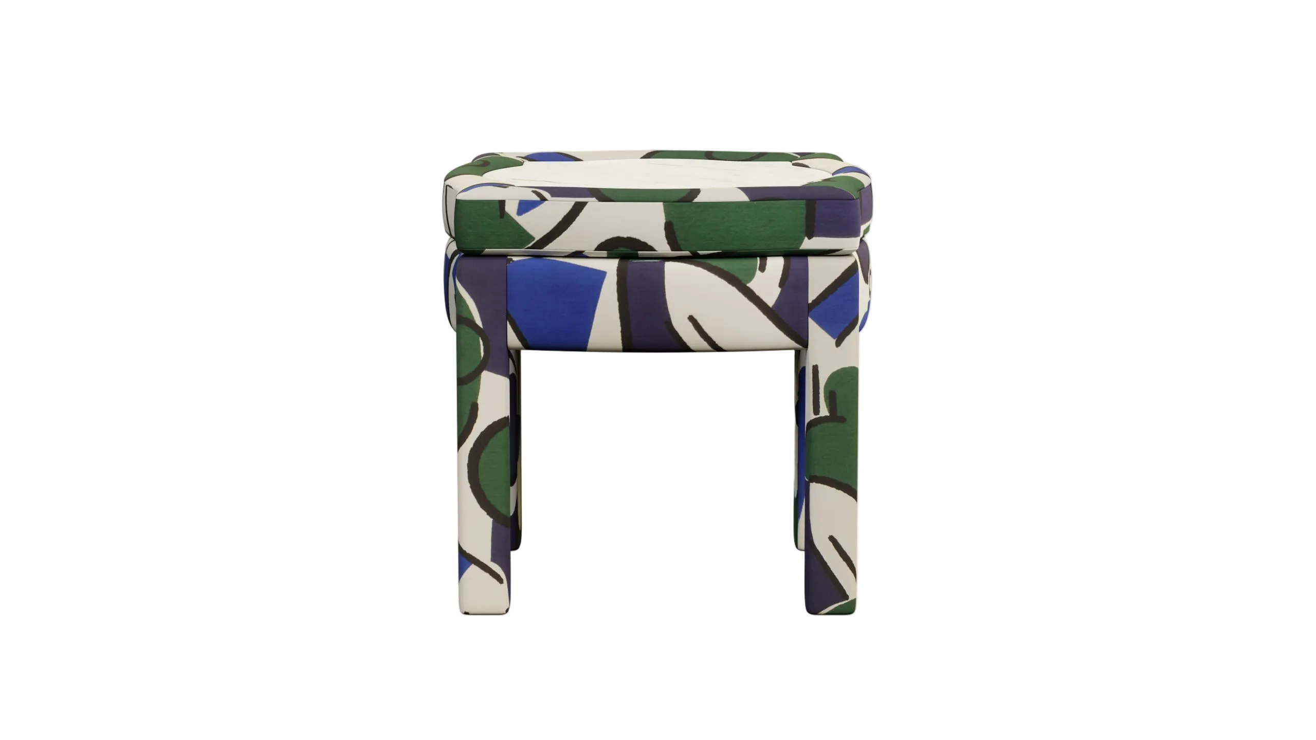 Piero Footstool, Seaweed