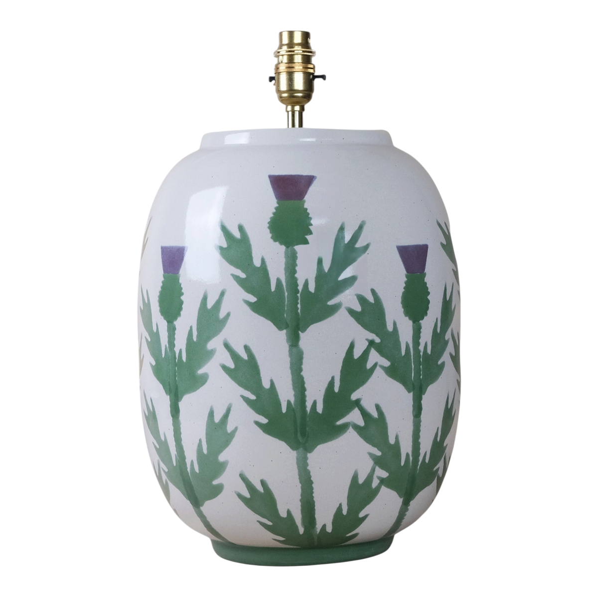 Cream Thistle Large Table Lamp