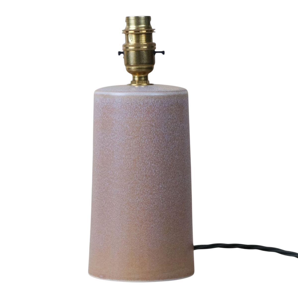 Rustic Heather Small Tapered Lamp