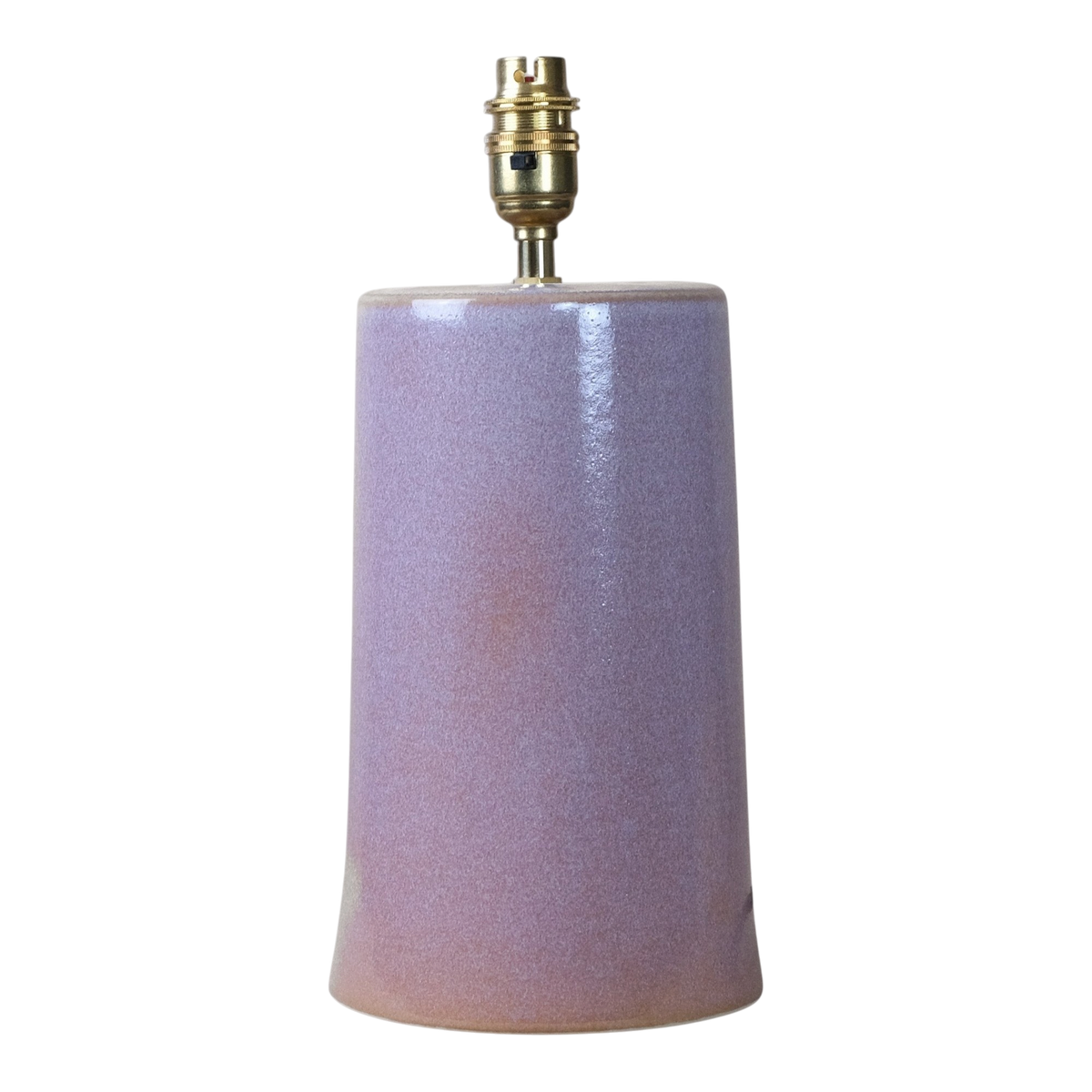 Rustic Heather Large Tapered Lamp