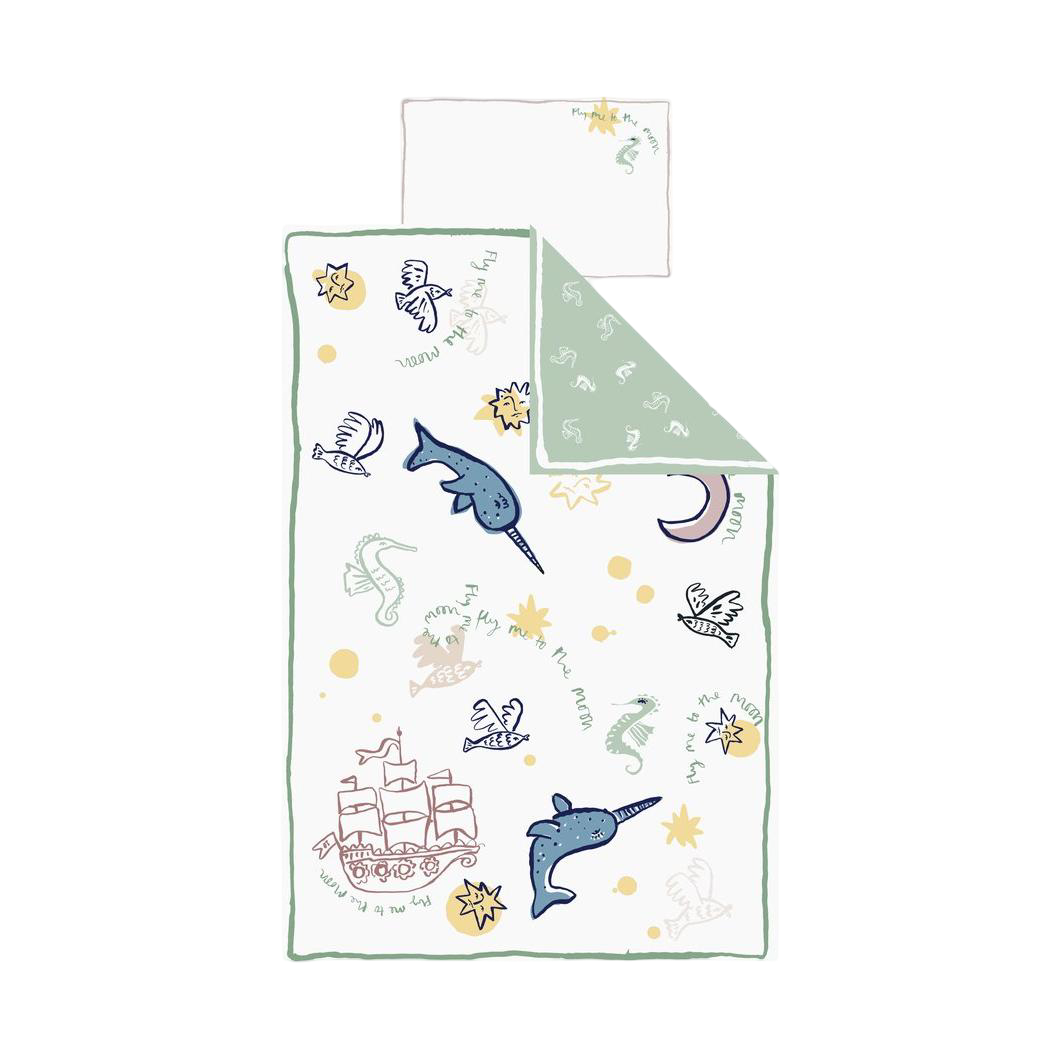 Fly me to the Moon - Reversible Duvet Set