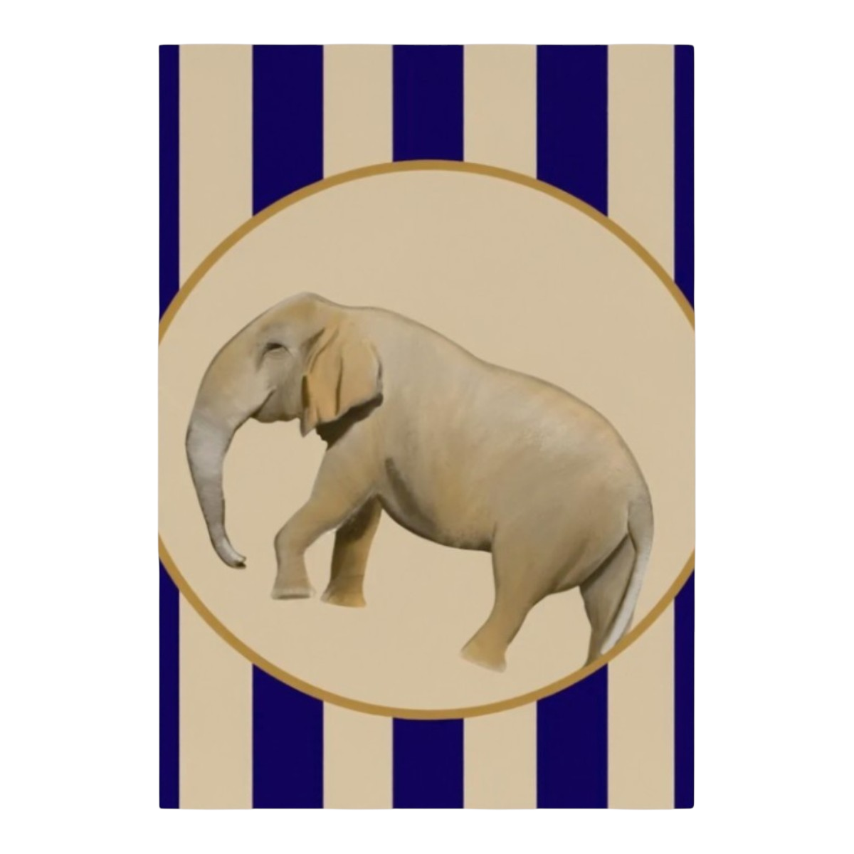 Portrait of an Elephant Art Print