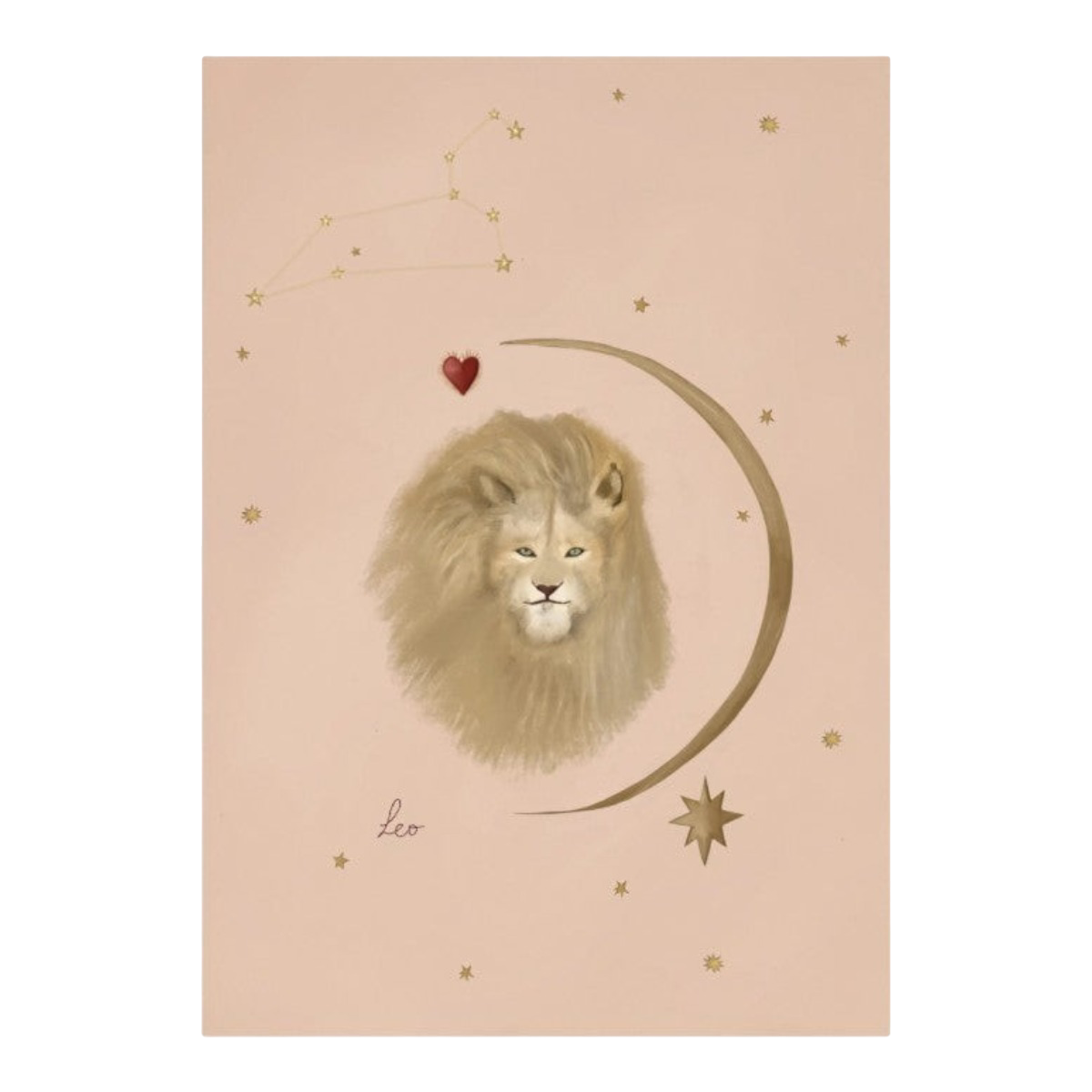 Leo Art Print