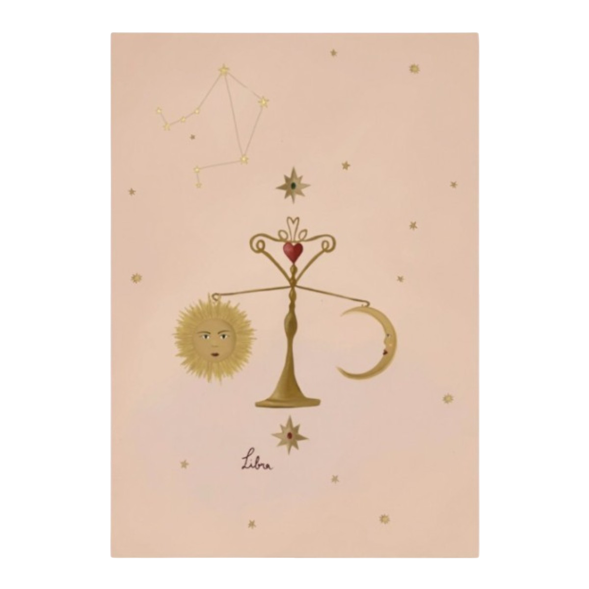 Libra Art Print