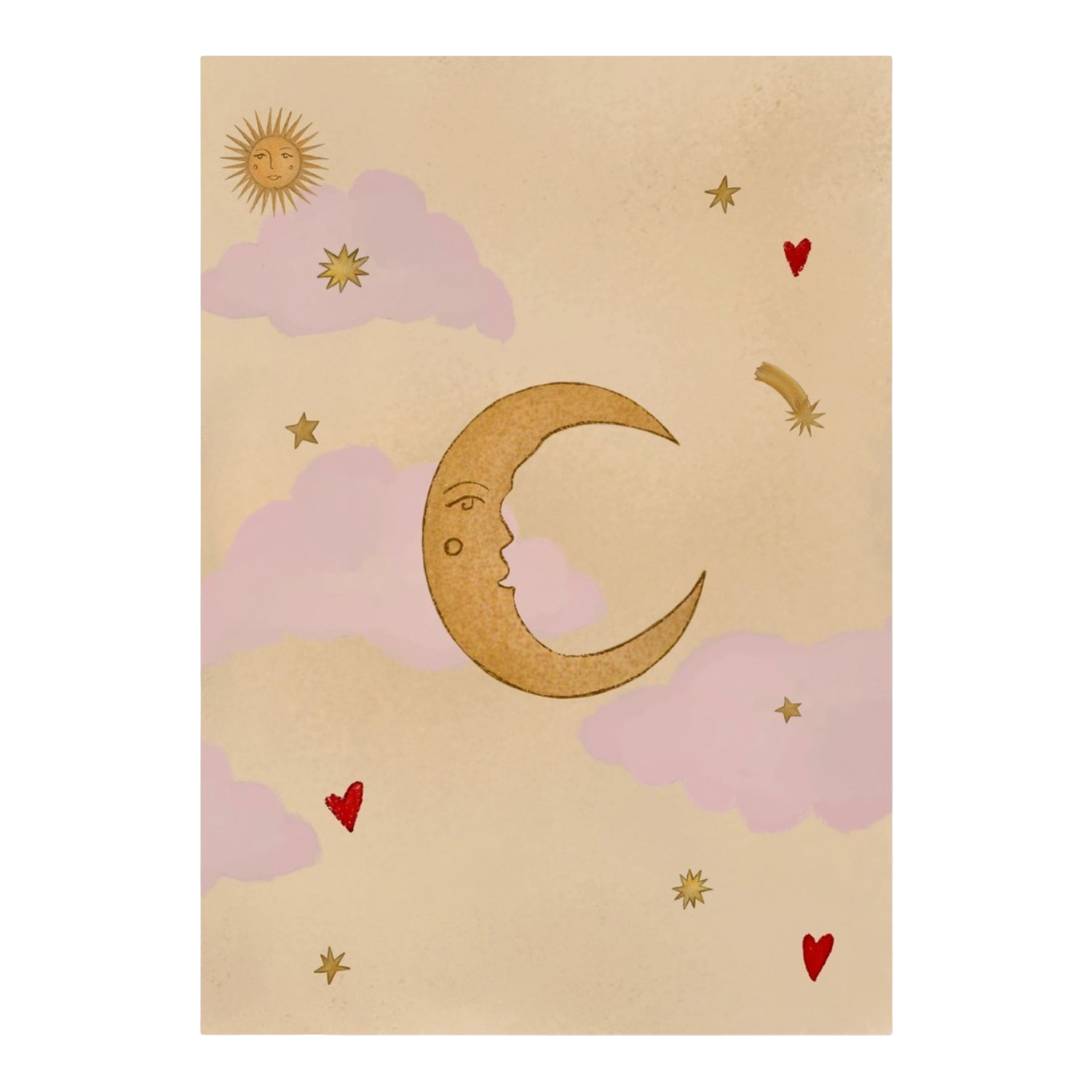 La Lune Art Print
