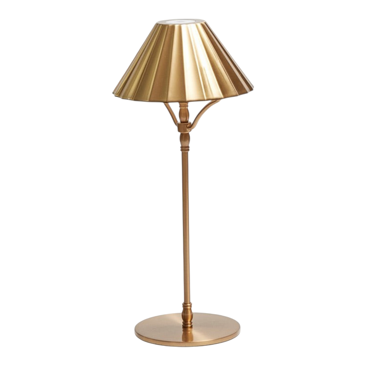 Ophelia Rechargeable Brass Table Lamp