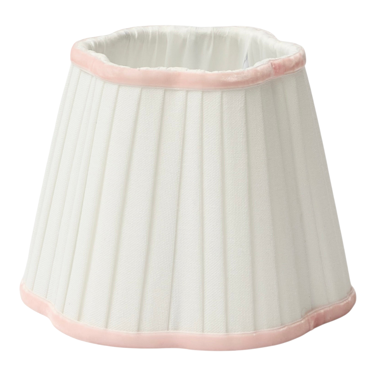 Pink Scallop Lampshade