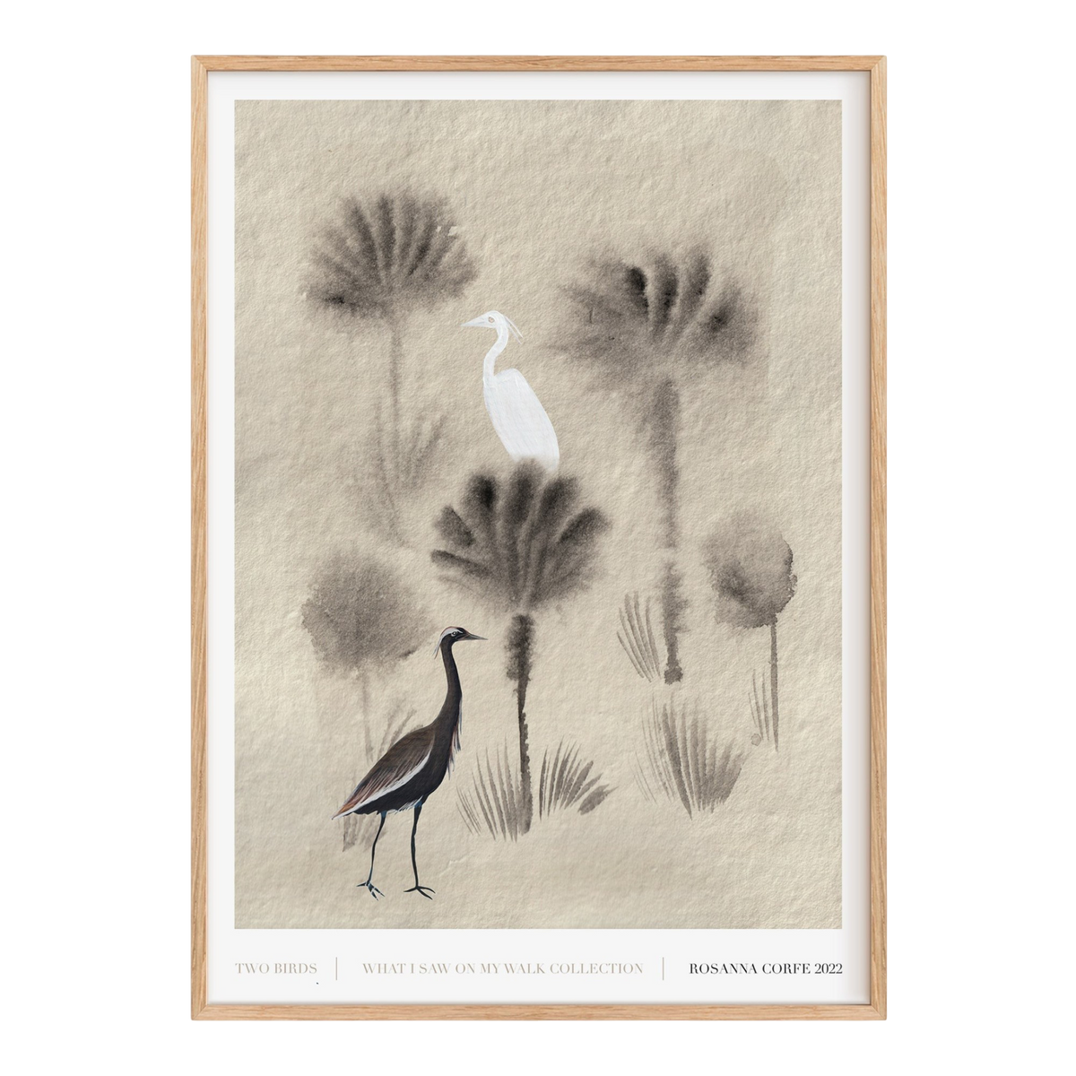 Two Birds Art Print