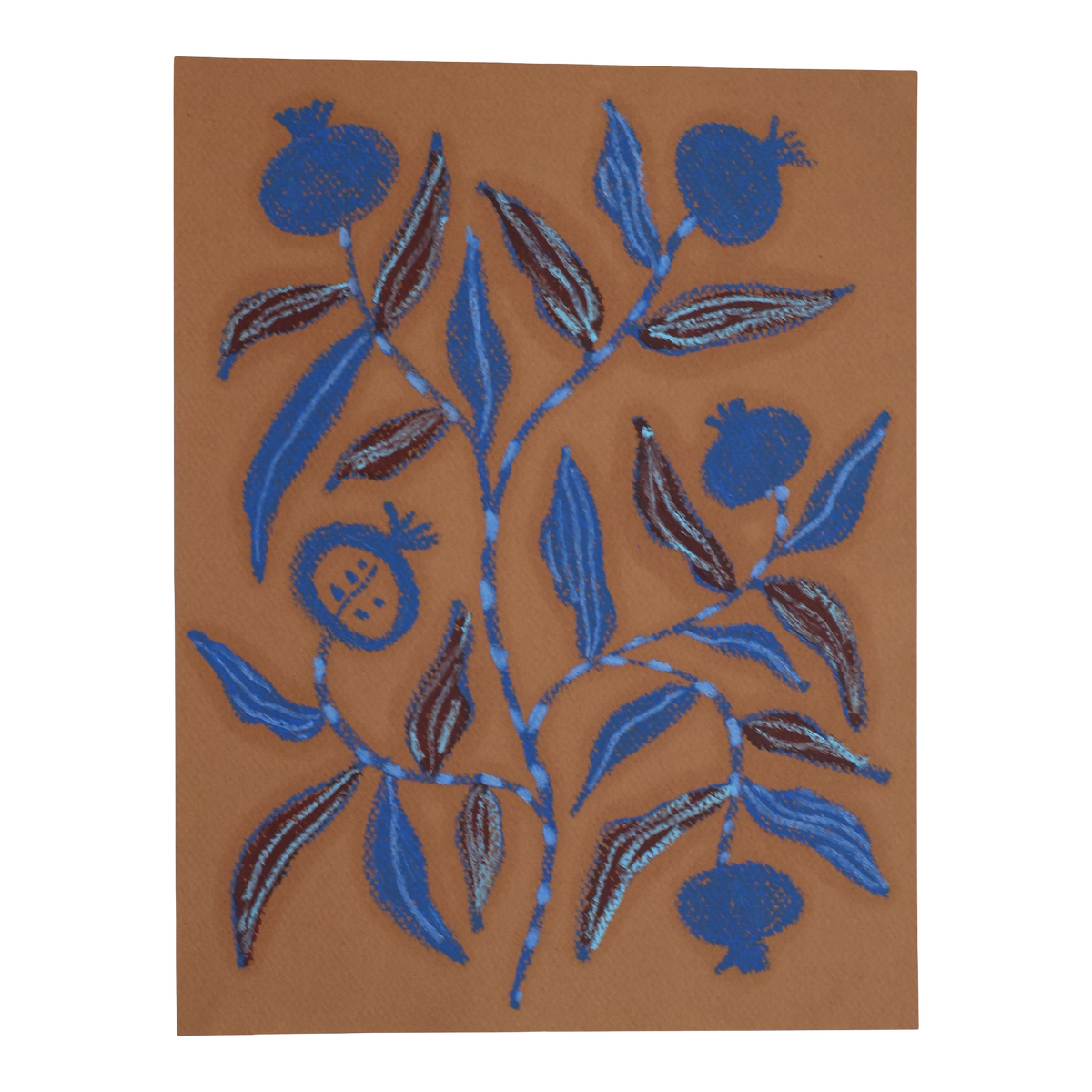 Blue Pomegranates