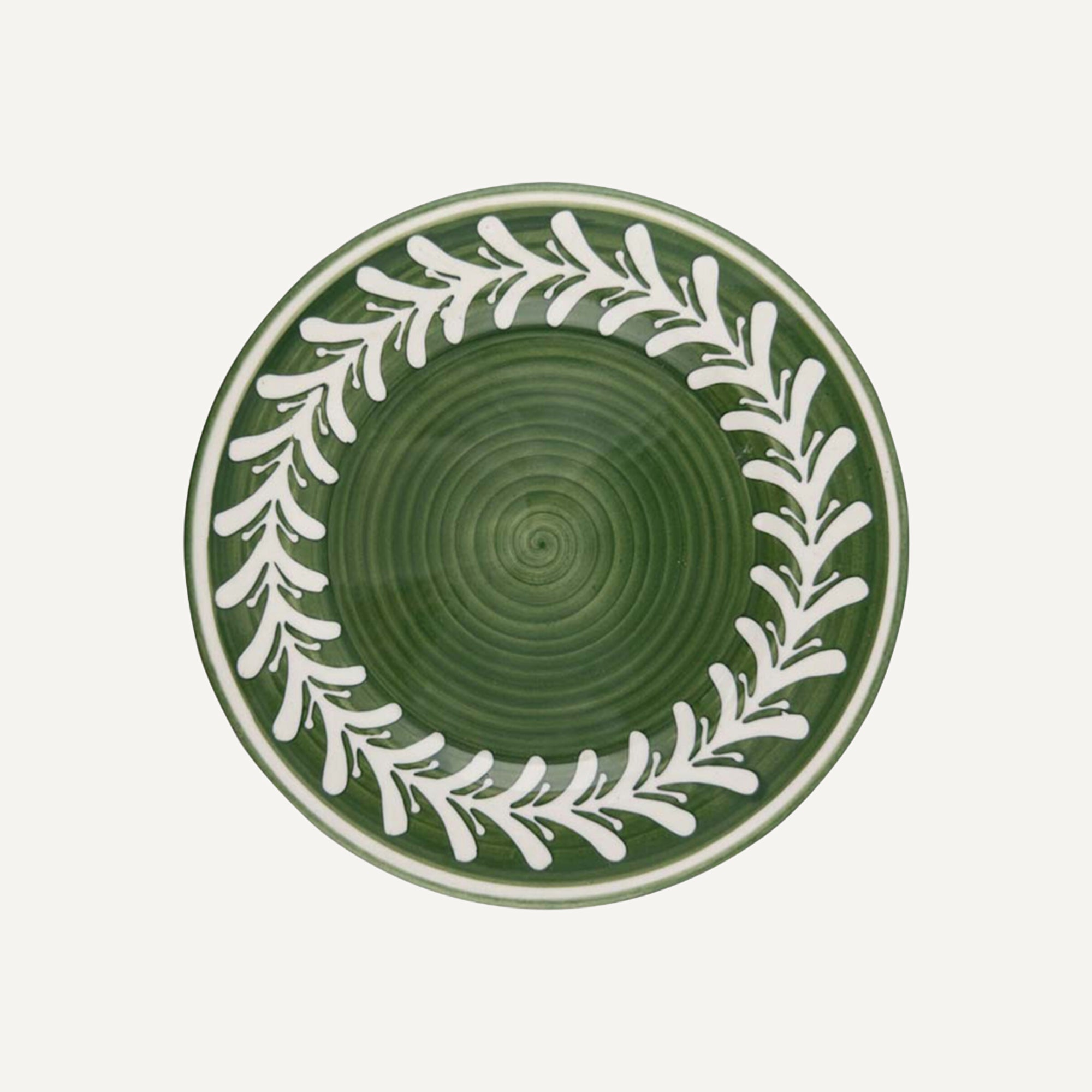 Side Plate - Dark Helecho - Fern Green