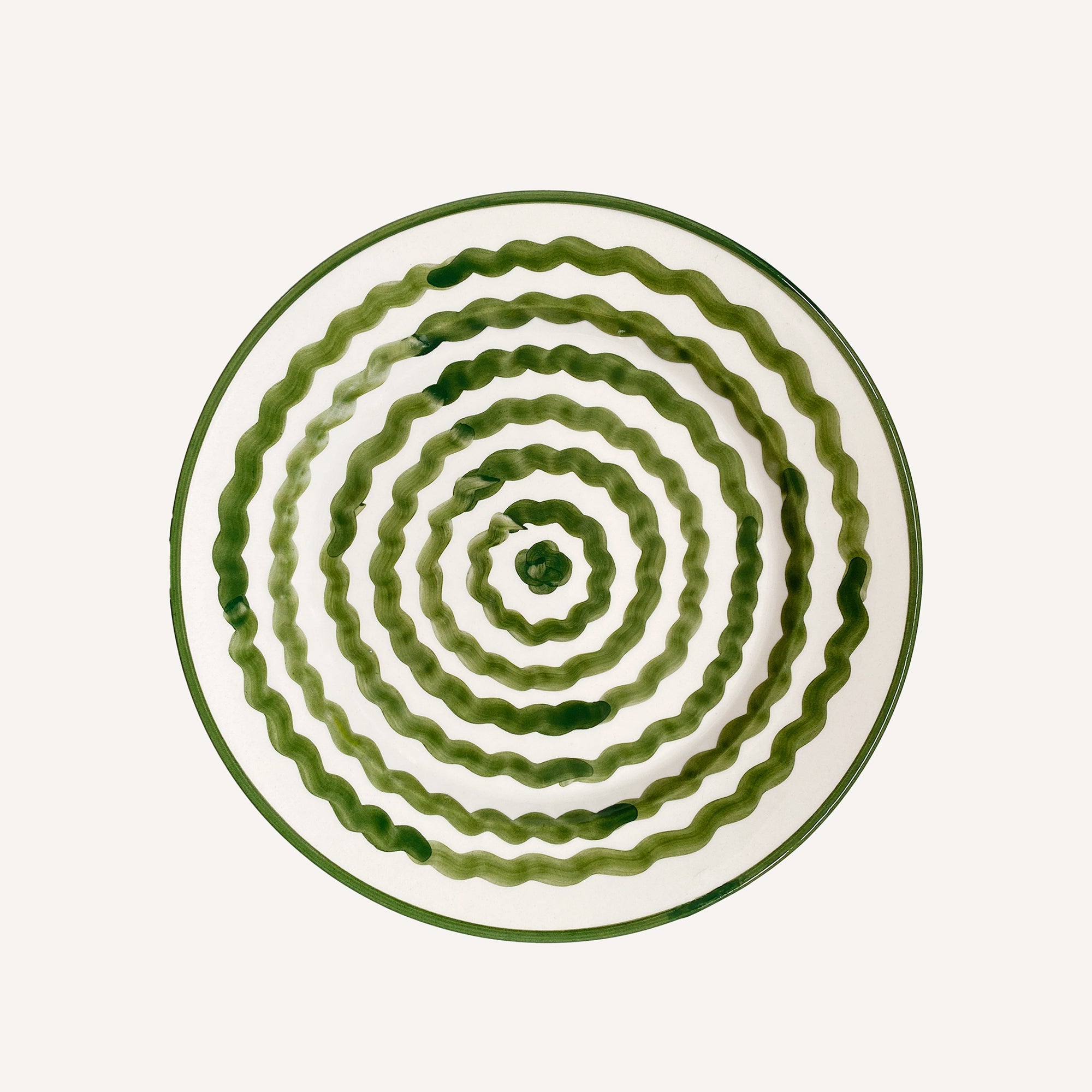 Side Plate - Ondas - Fern Green