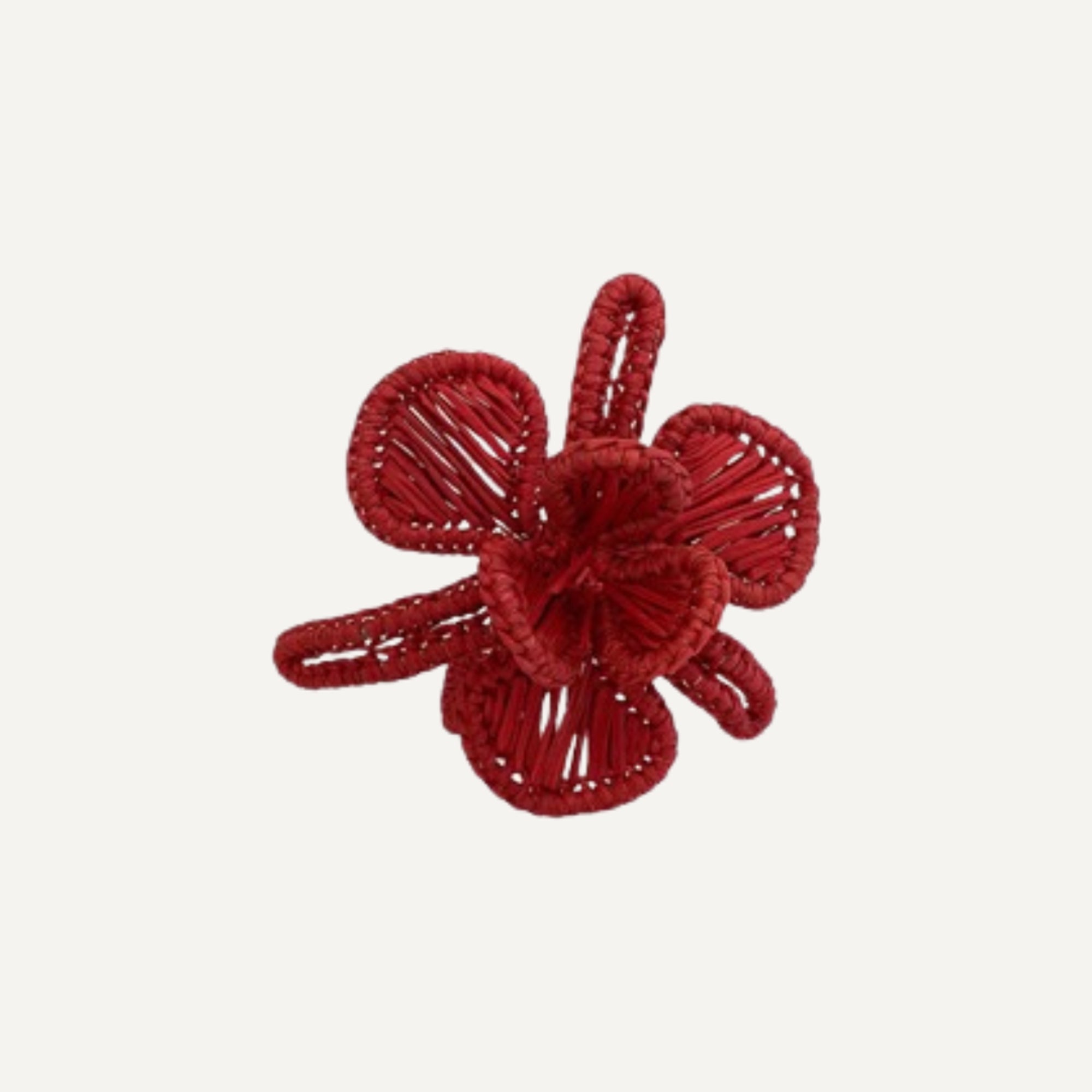 Orquidea Napkin Ring - Terracotta