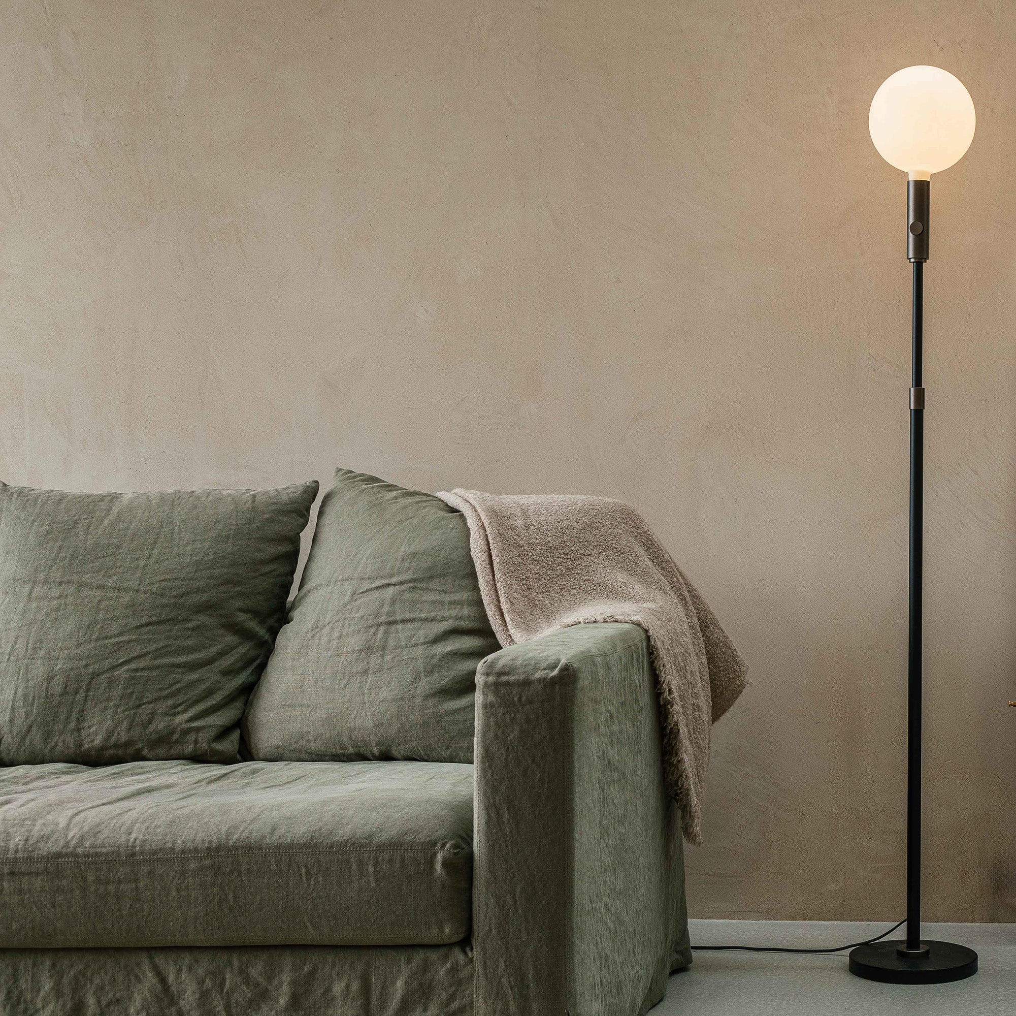 Poise Adjustable Floor Lamp + Oval II