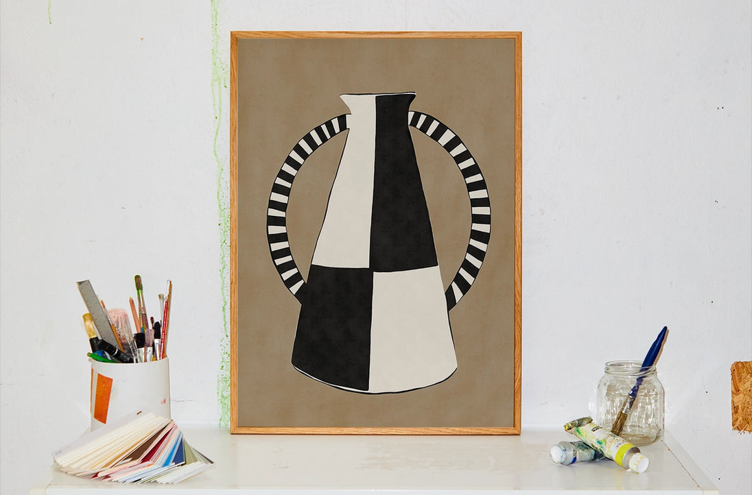 The Carafe Print by Julita Elbe