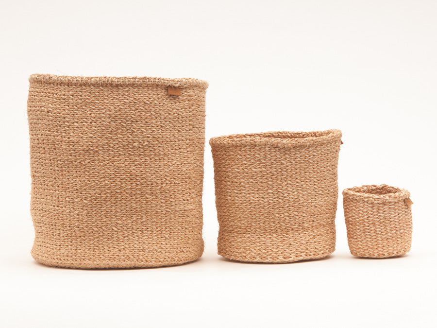 UTULIVU: Natural Woven Storage Basket