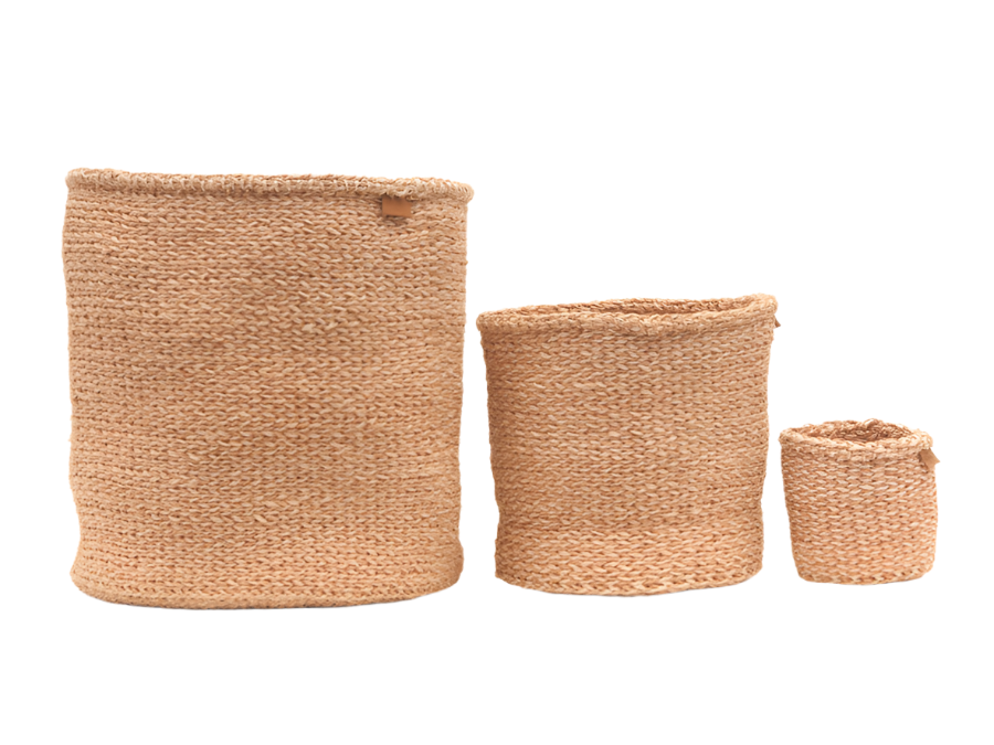 UTULIVU: Natural Woven Storage Basket
