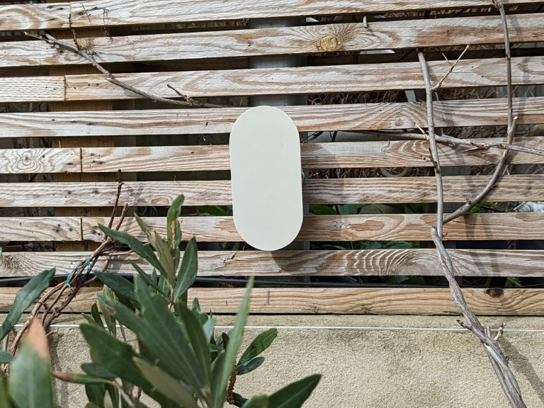 Sand grey mini diffuser wall light