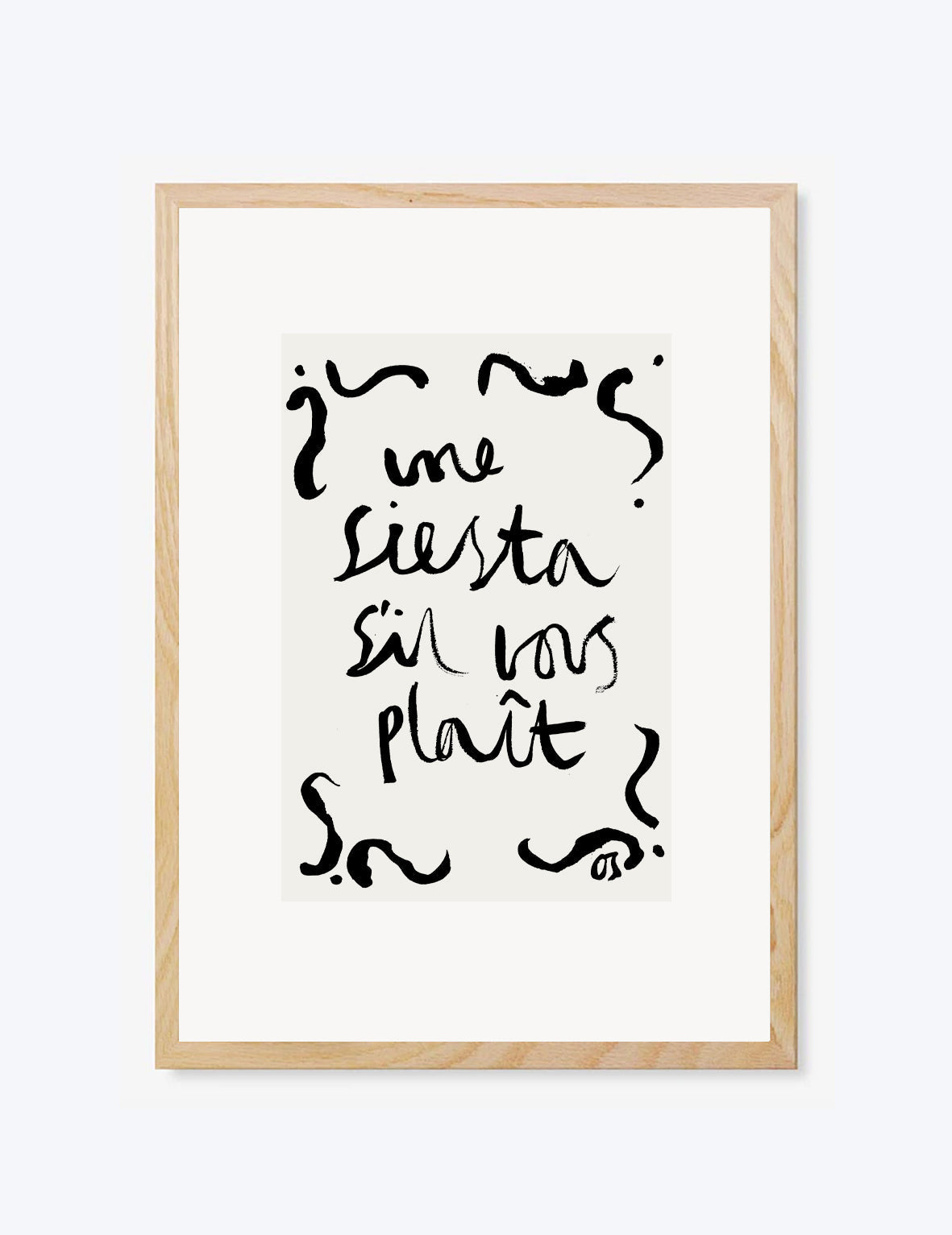 Une Siesta S'il Vous Plaît