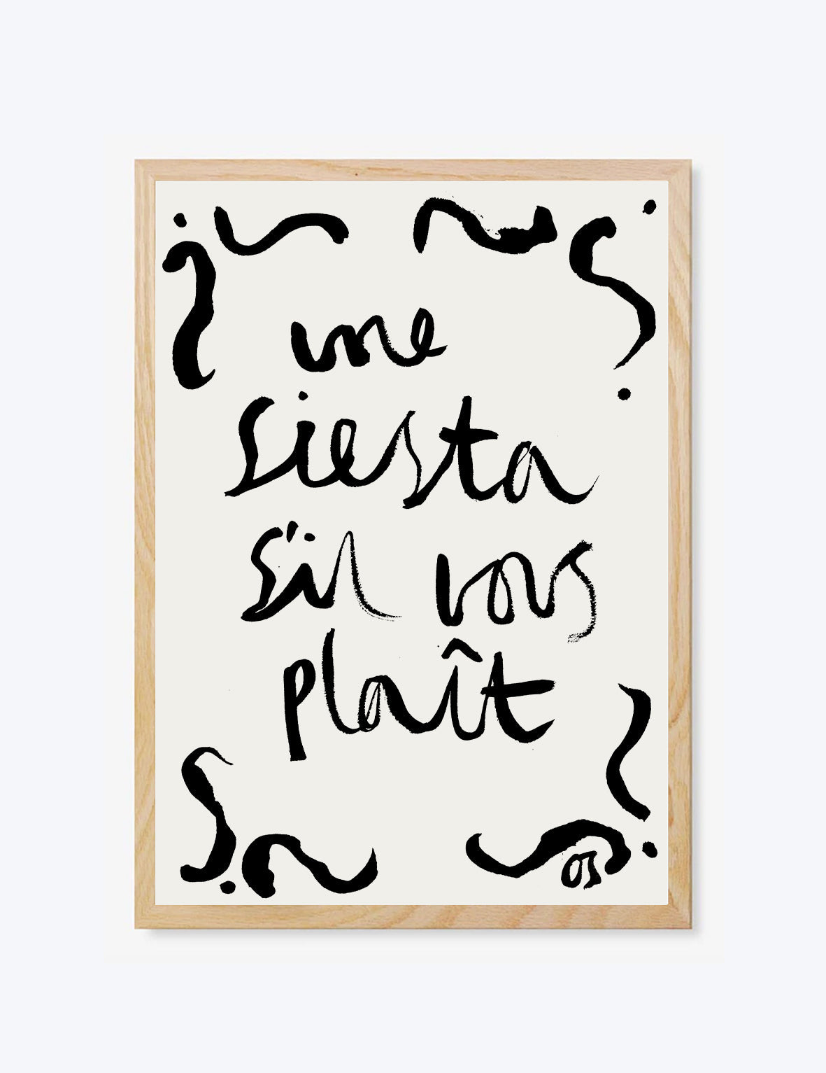 Une Siesta S'il Vous Plaît