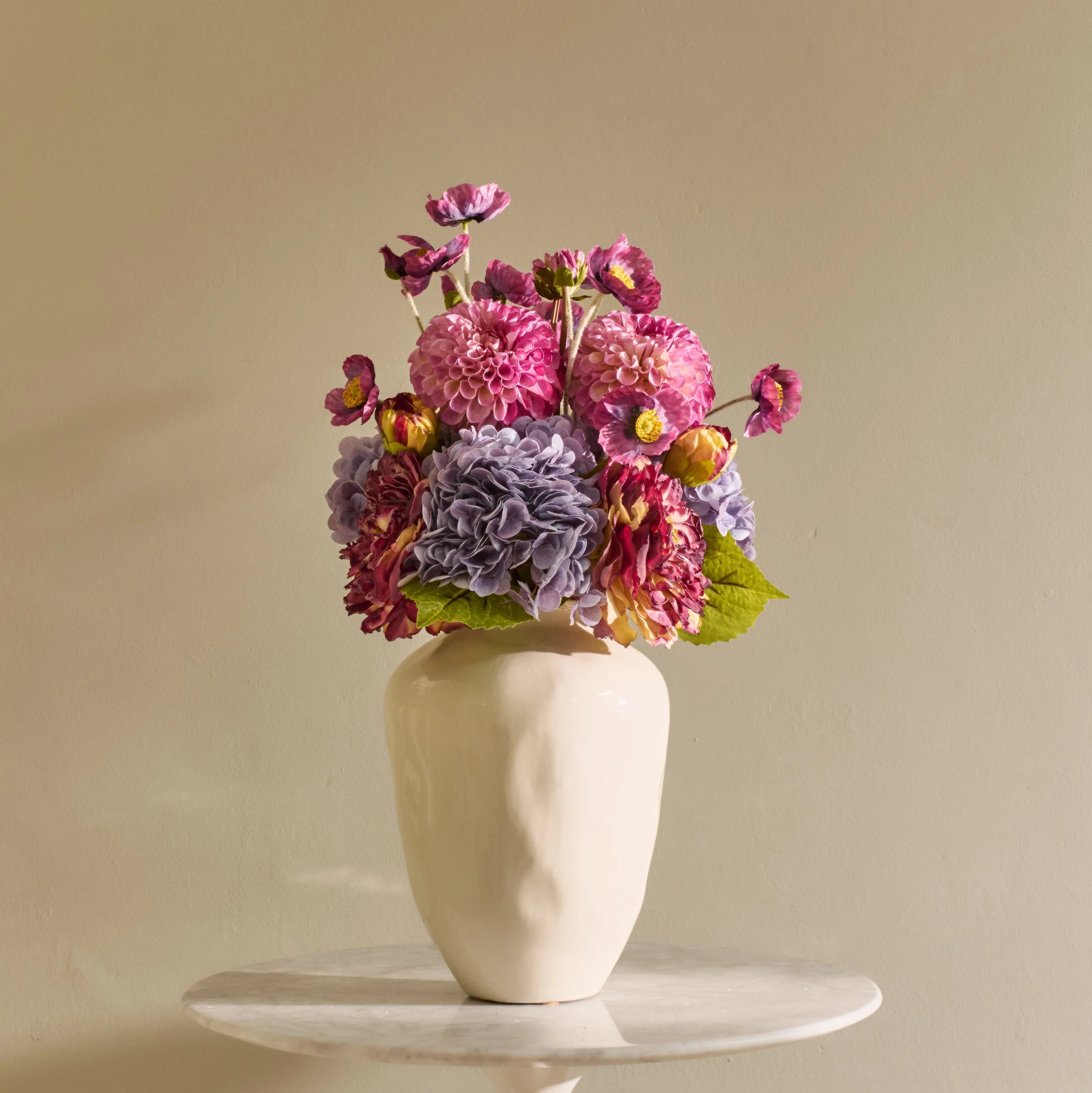 The Violet | Faux Flower Arrangement