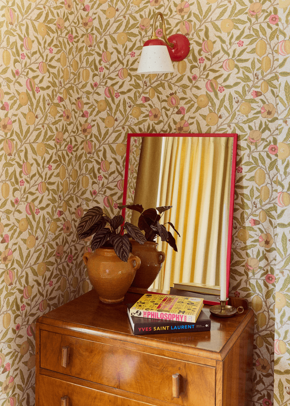 Venetian Red Mirror