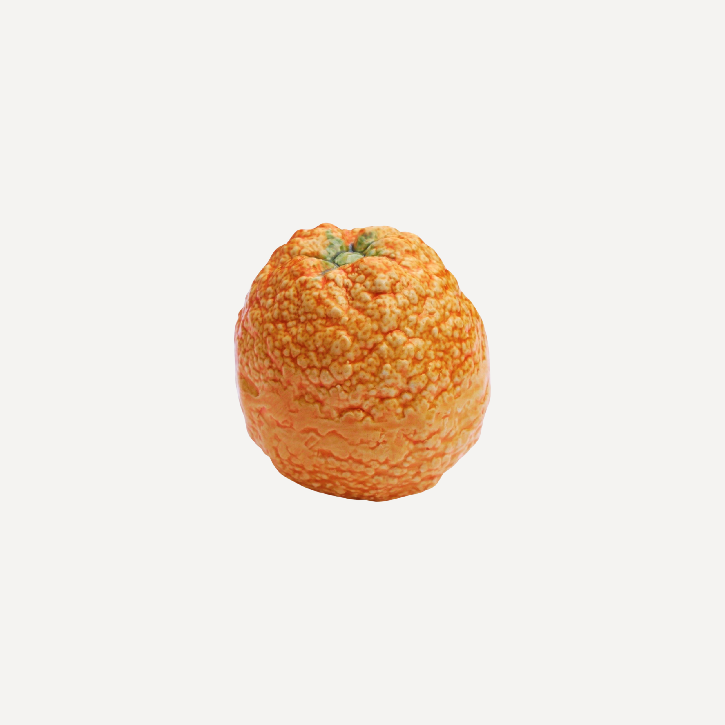 Handmade Ceramic Glazed Orange Decorative