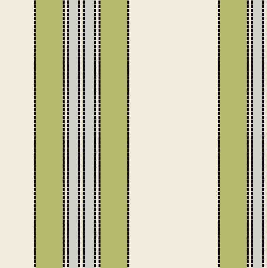 Vintage Deckchair Fabric - Khaki