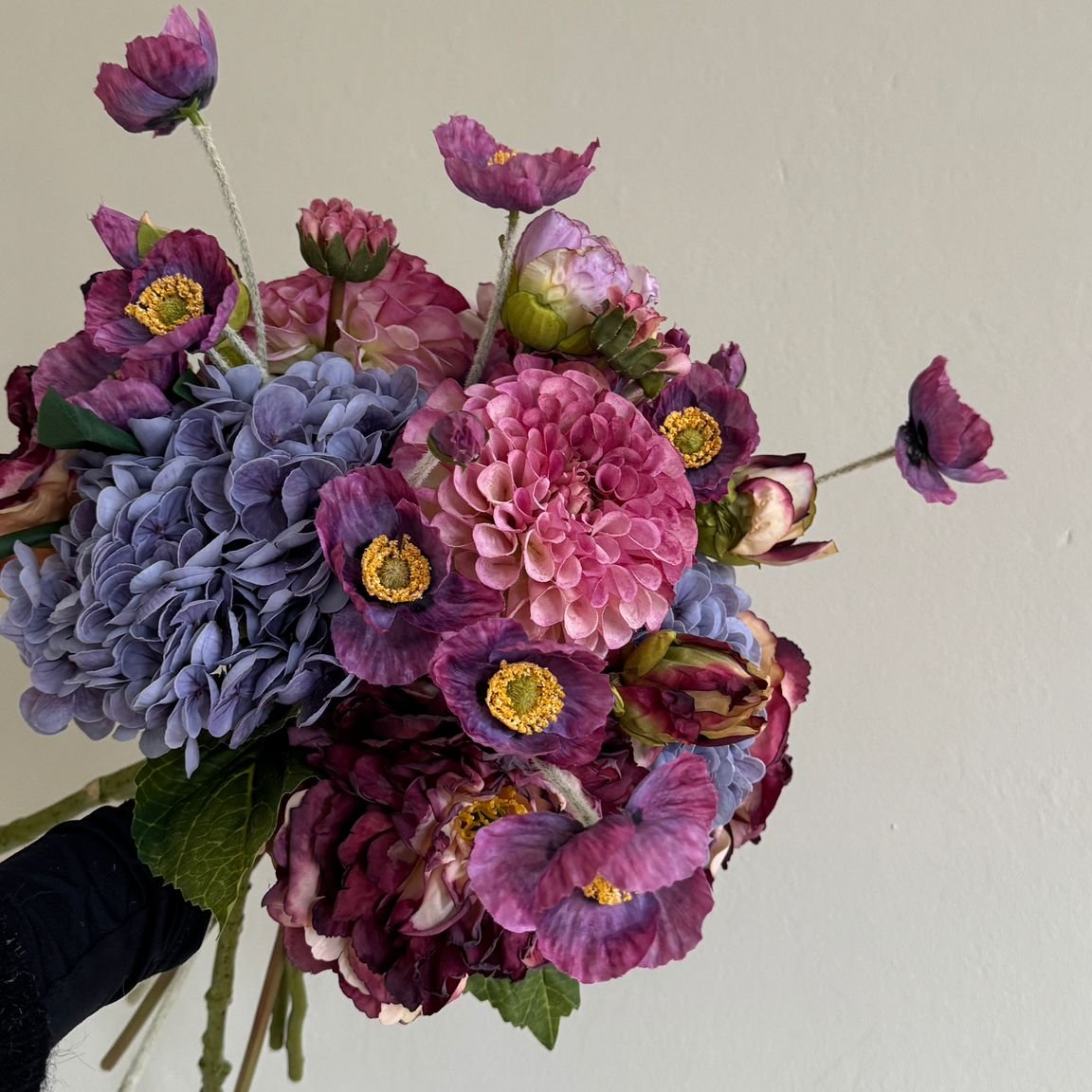 The Violet | Faux Flower Arrangement