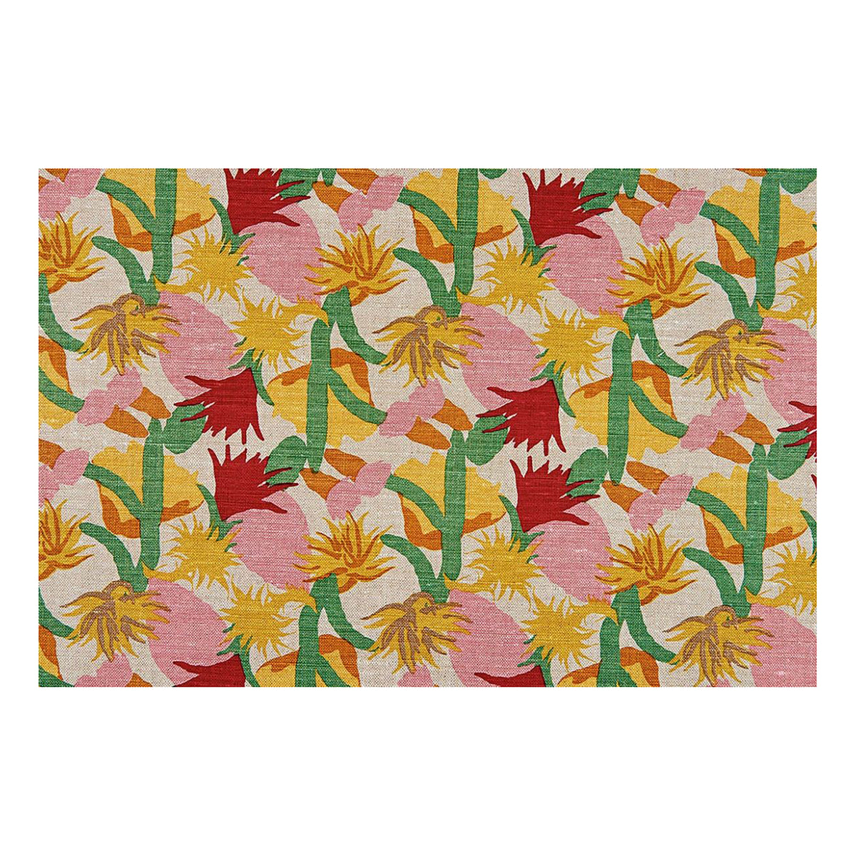Cactus Flower Fabric