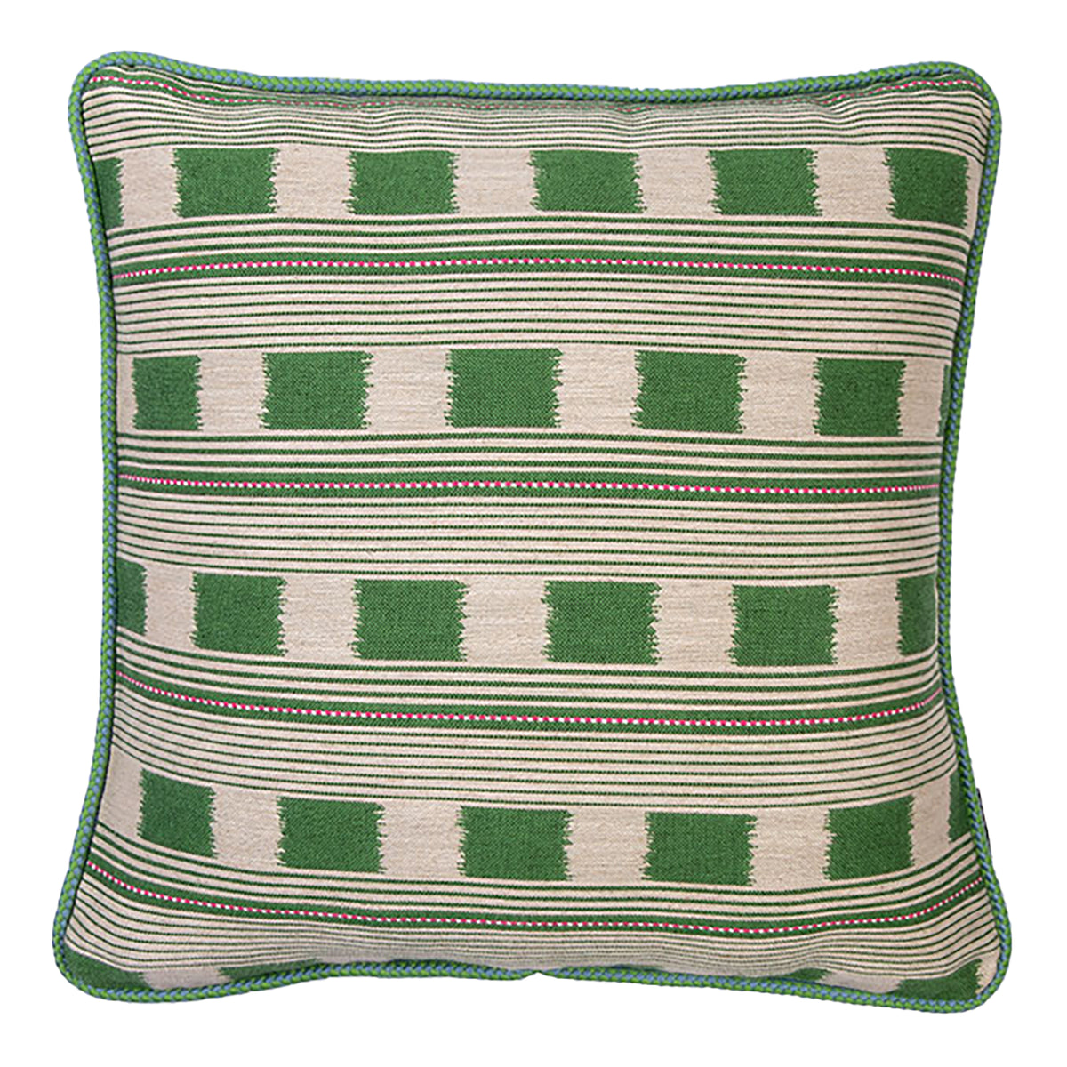 Lost And Found Green Cushion