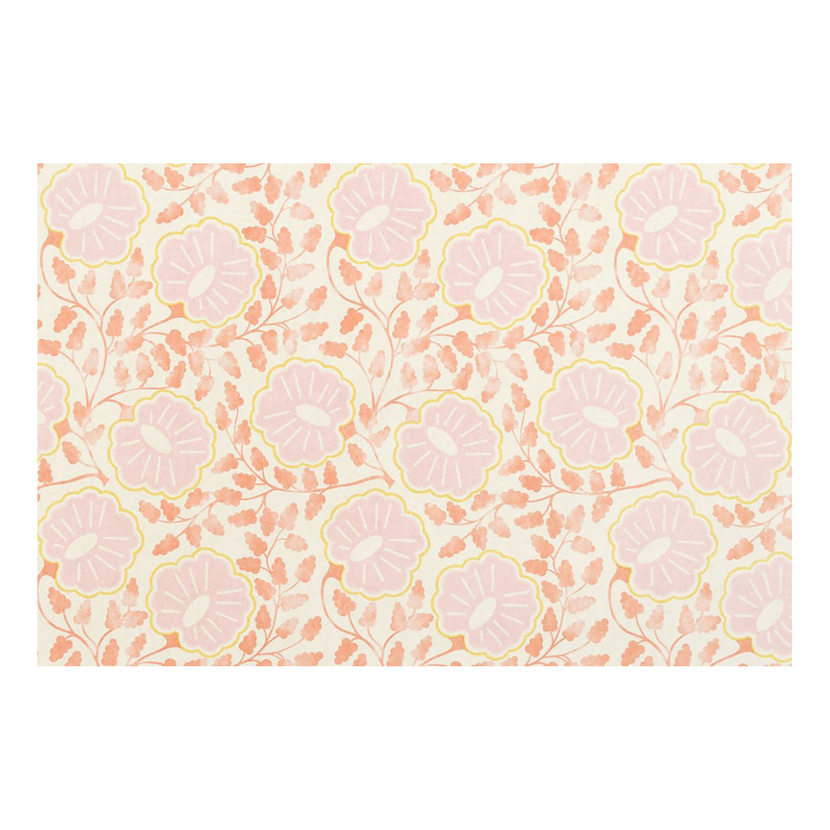 Punch Paisley Wallpaper