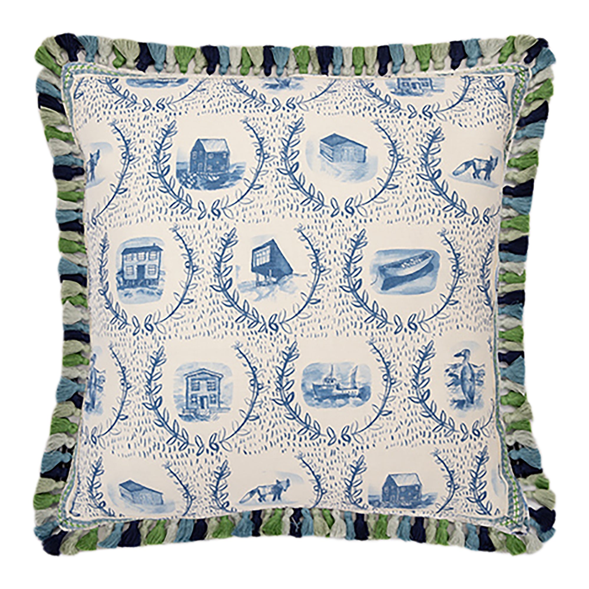 Set The Scene Royal Blue Cushion