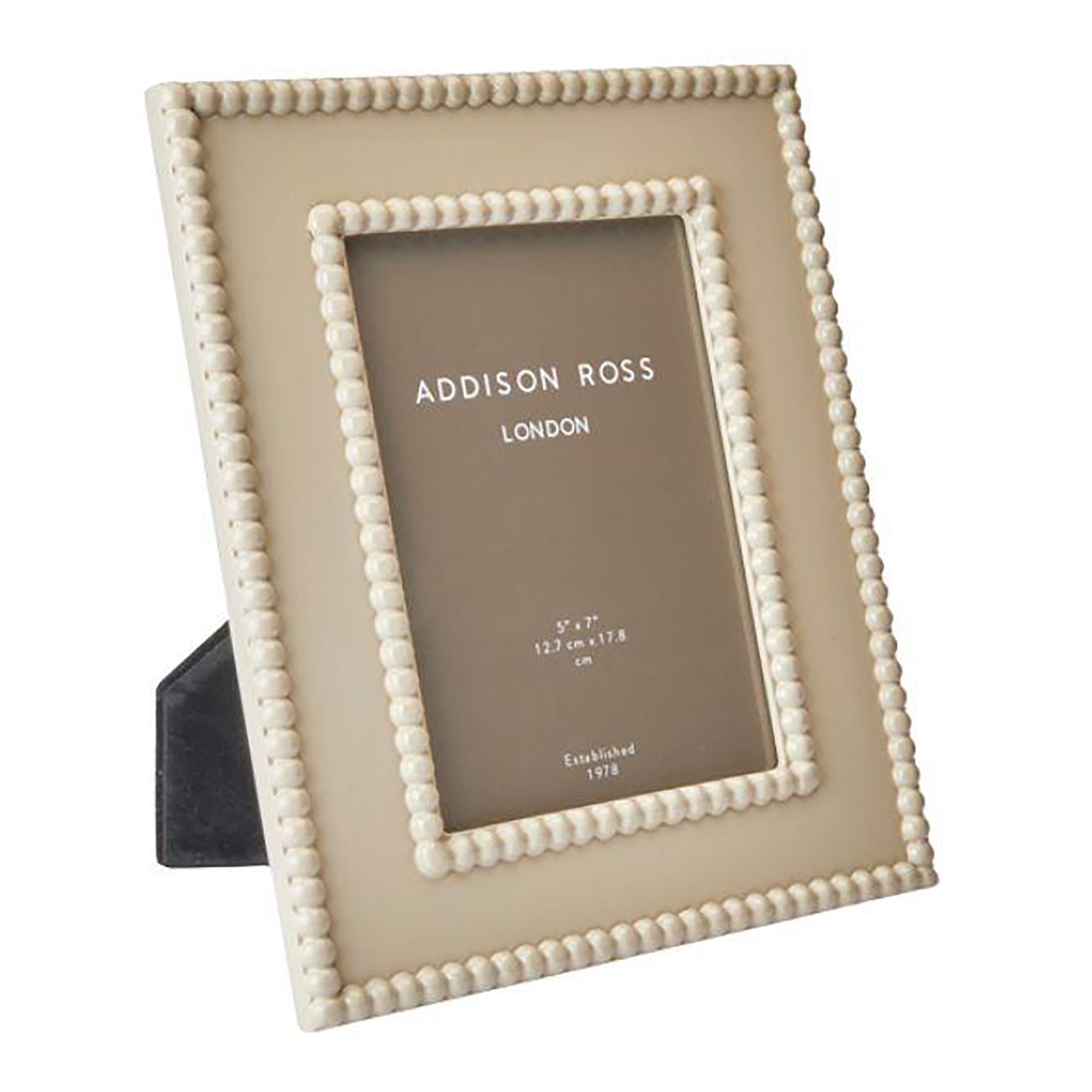 Cappuccino Bobbin Lacquer Photo Frame